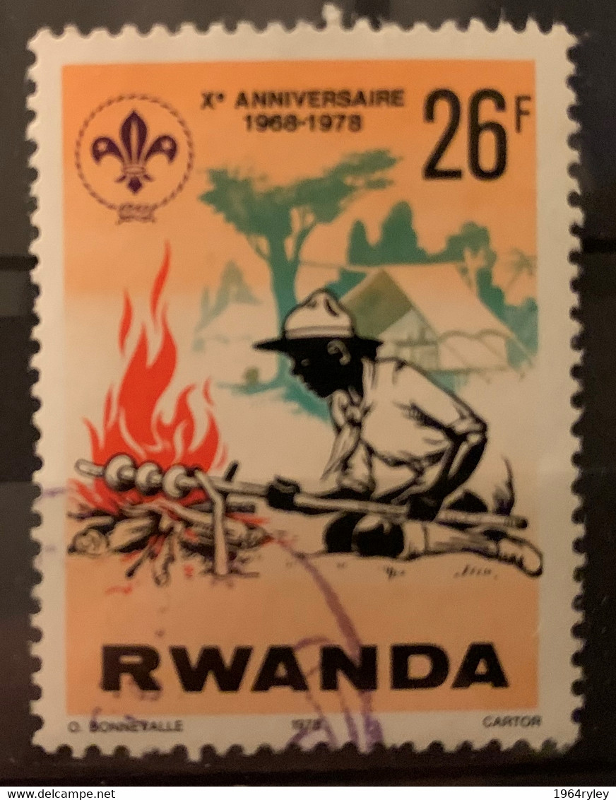 RWANDA  - (0) - 1978 - # 855 - Gebruikt