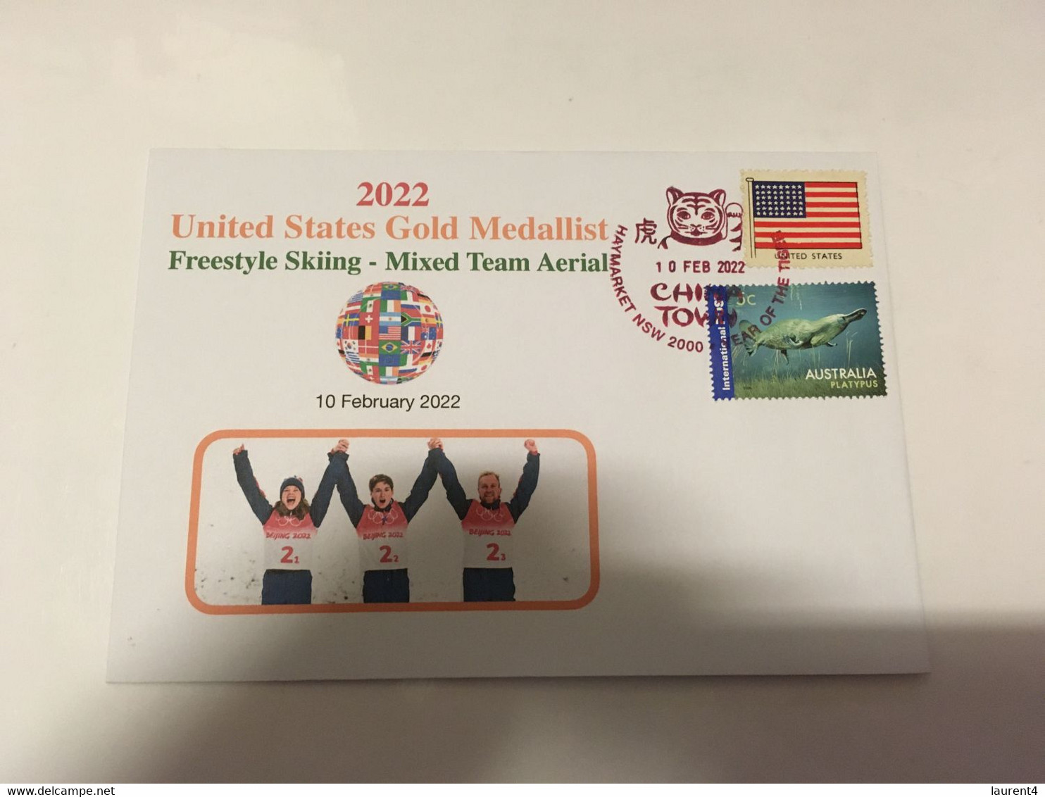 (1 G 15) Beijing 2022 Olympic Winter Games - Gold Medal To USA - Mixed Team Aerial - Winter 2022: Peking
