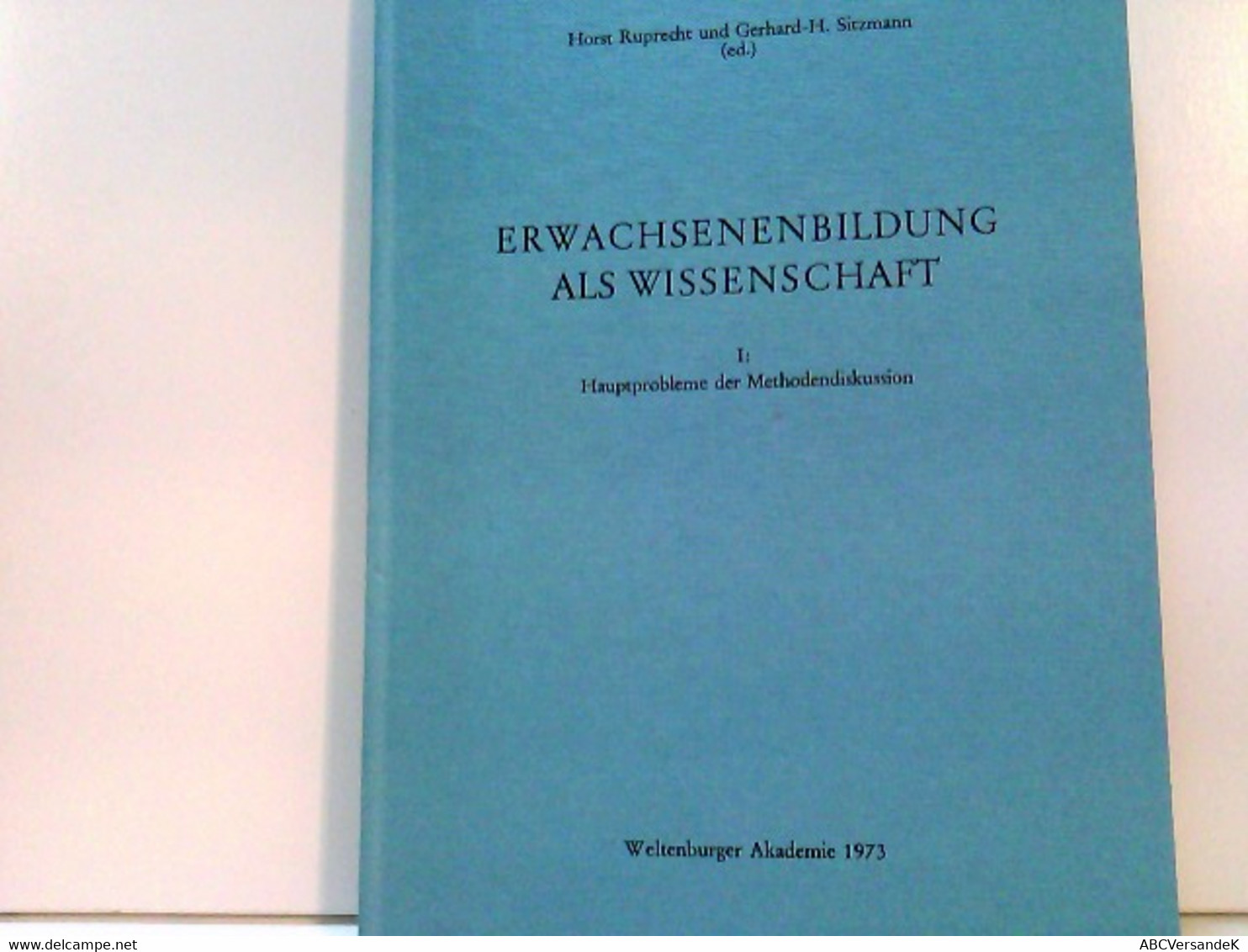 Erwachsenenbildung Als Wissenschaft - Philosophy