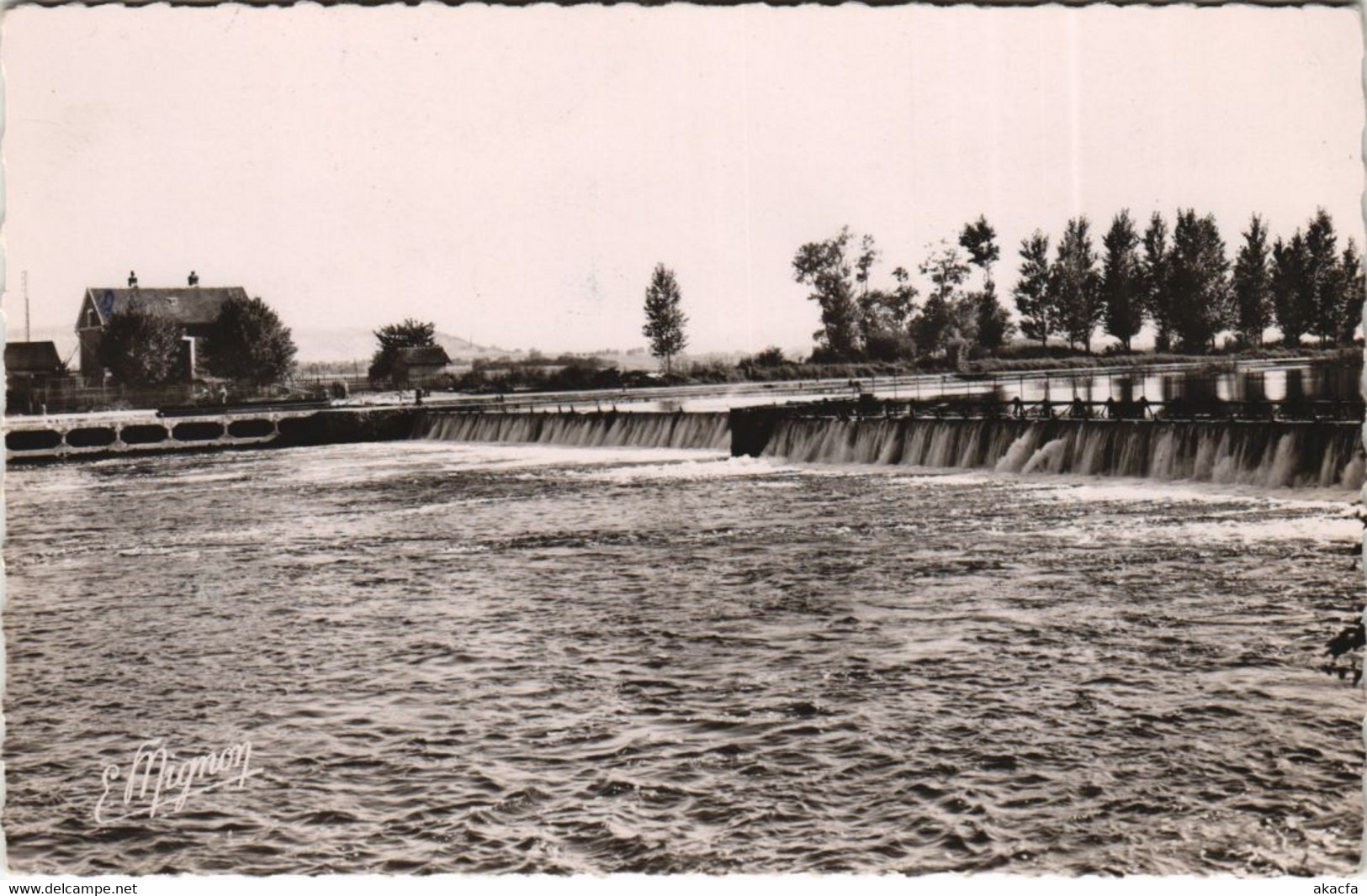 CPA VERON Le Barrage D'Etigny (1197559) - Veron