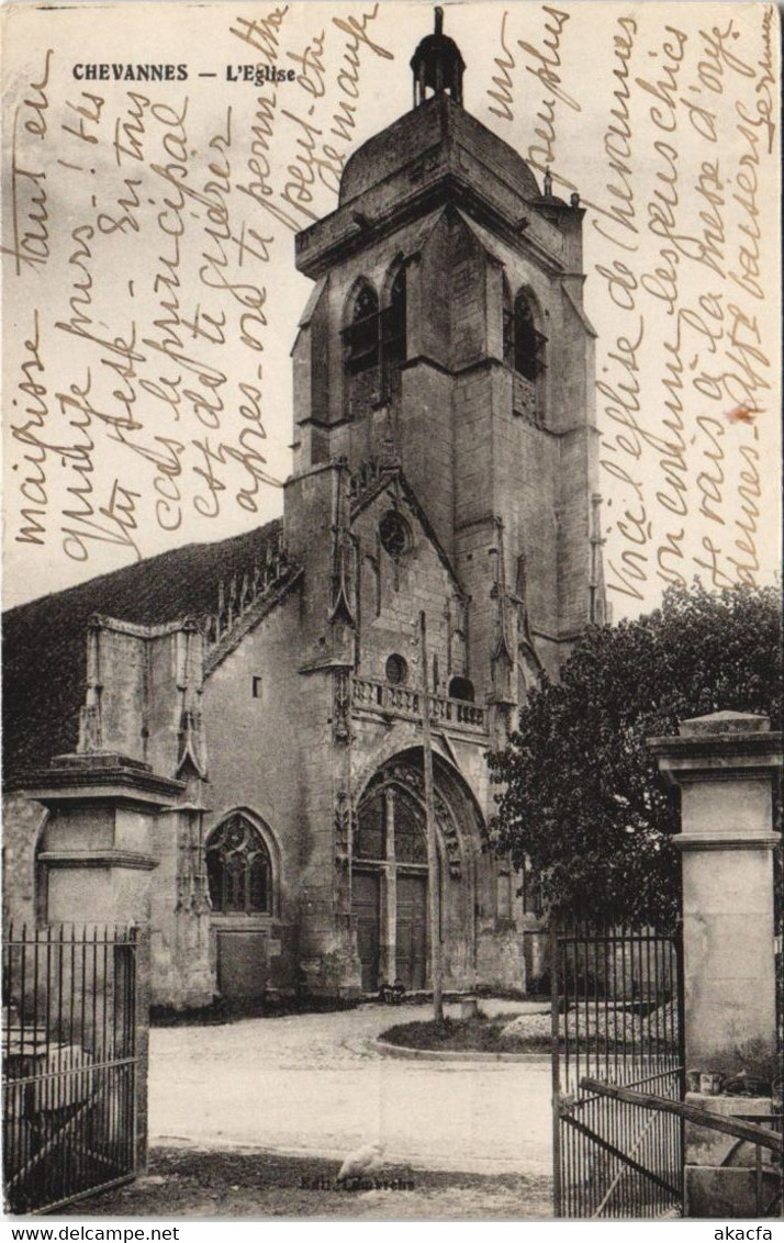 CPA CHEVANNES L'Eglise (1198072) - Chevannes