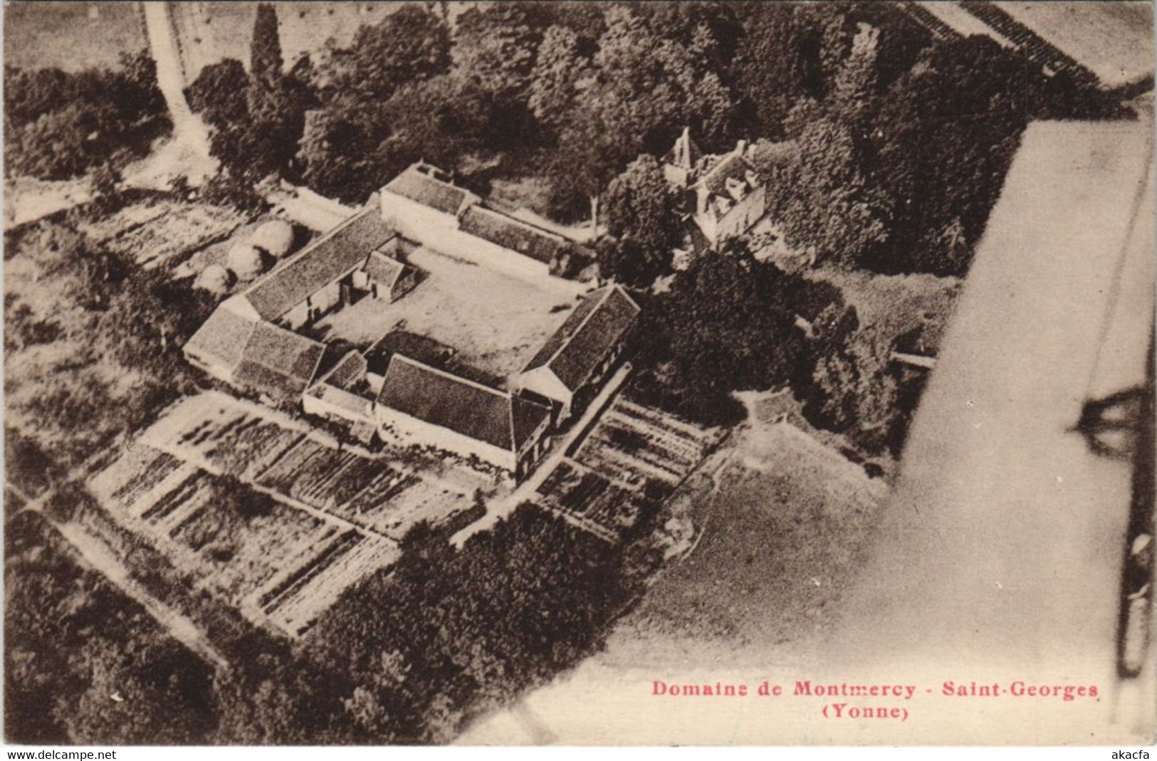 CPA SAINT-GEORGES-sur-BAULCHE Domaine De Montmercy - Vue Aerienne (1198643) - Saint Georges Sur Baulche