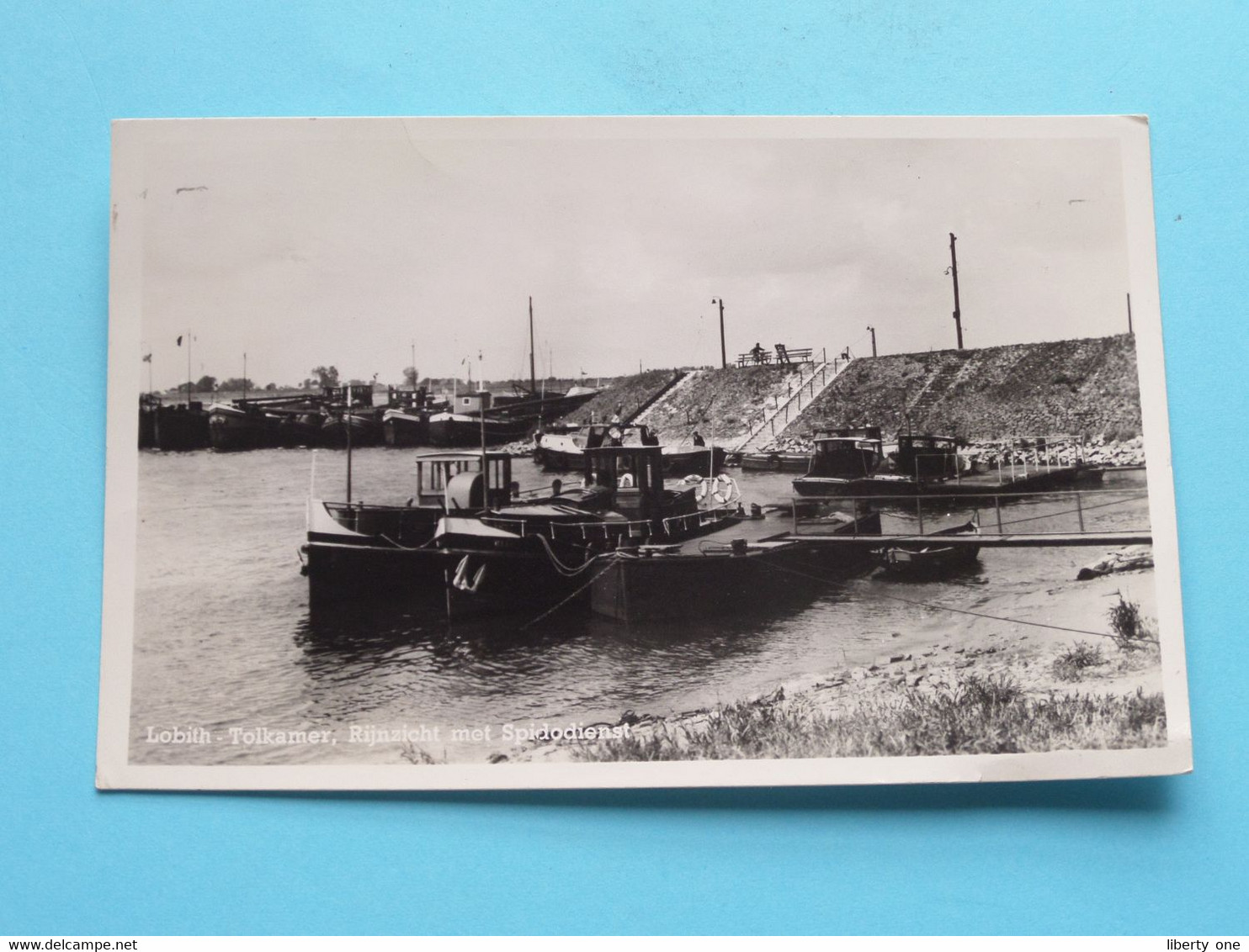 LOBITH > TOLKAMER, RIJNZICHT Met SPIDODIENST ( Uitg. G. Spekking ) Anno 1951 ( Zie Scan ) ! - Zevenaar