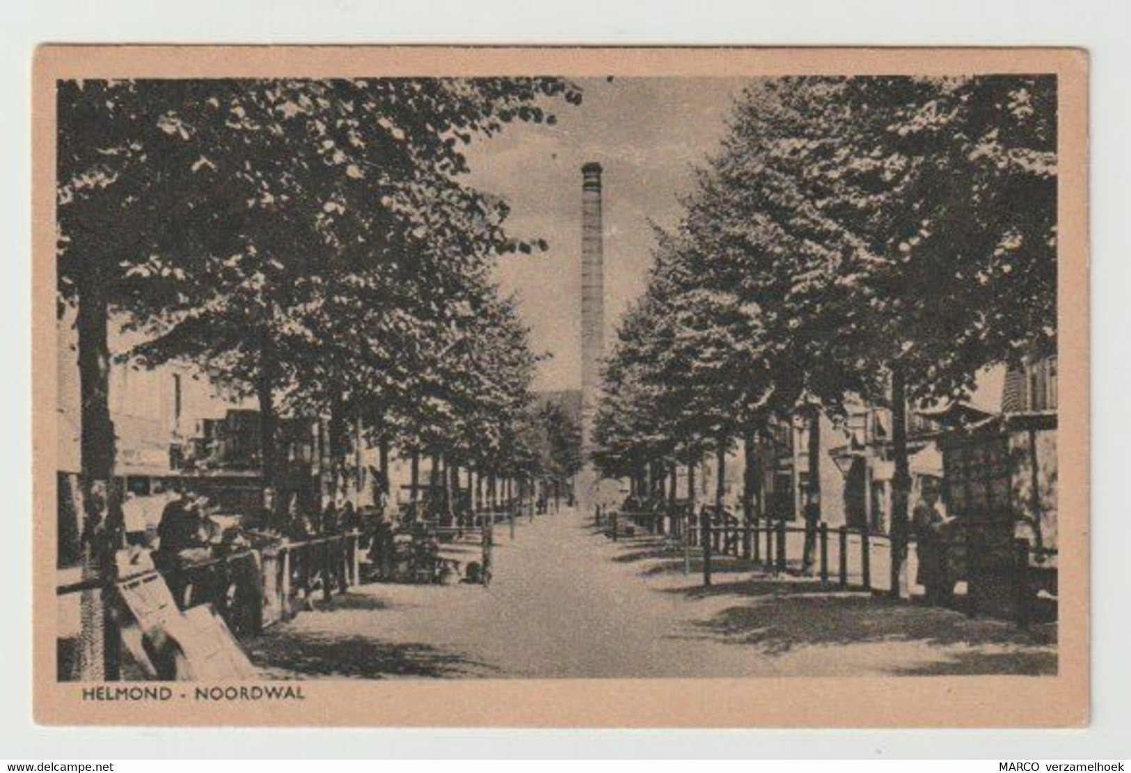 Postcard-ansichtkaart: Noordwal Helmond (NL) - Helmond