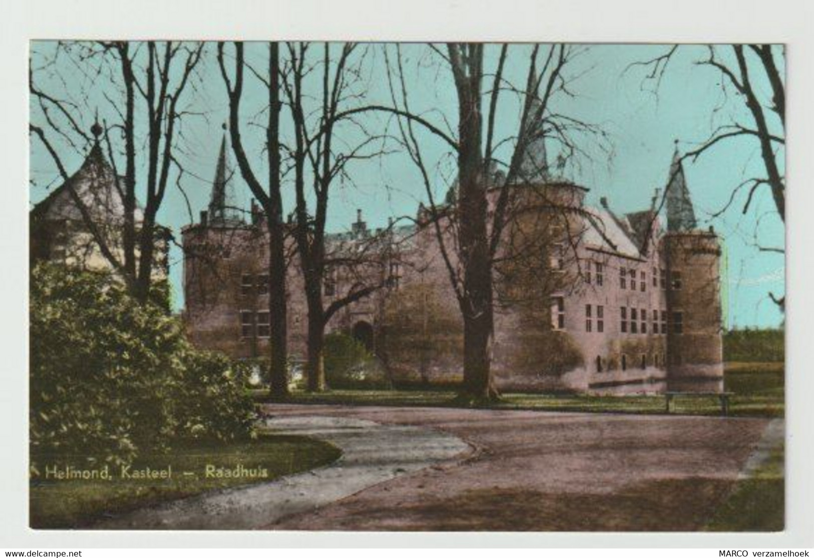 Postcard-ansichtkaart: Kasteel Raadhuis Stadhuis Helmond (NL) 1965 - Helmond