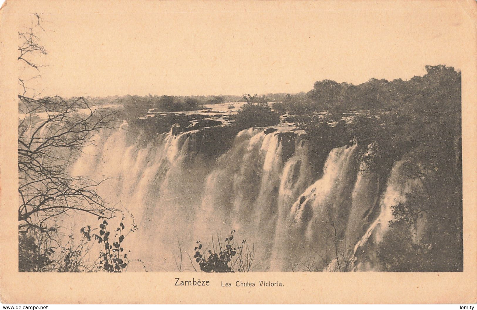 Zambie Zambeze Les Chutes Victoria Cpa Victoria Falls - Zambia