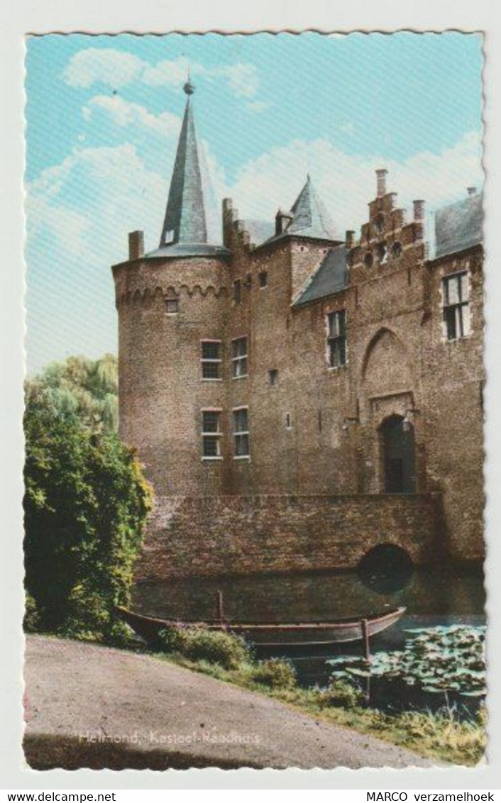 Postcard-ansichtkaart: Kasteel Raadhuis Stadhuis Helmond (NL) 1963 - Helmond