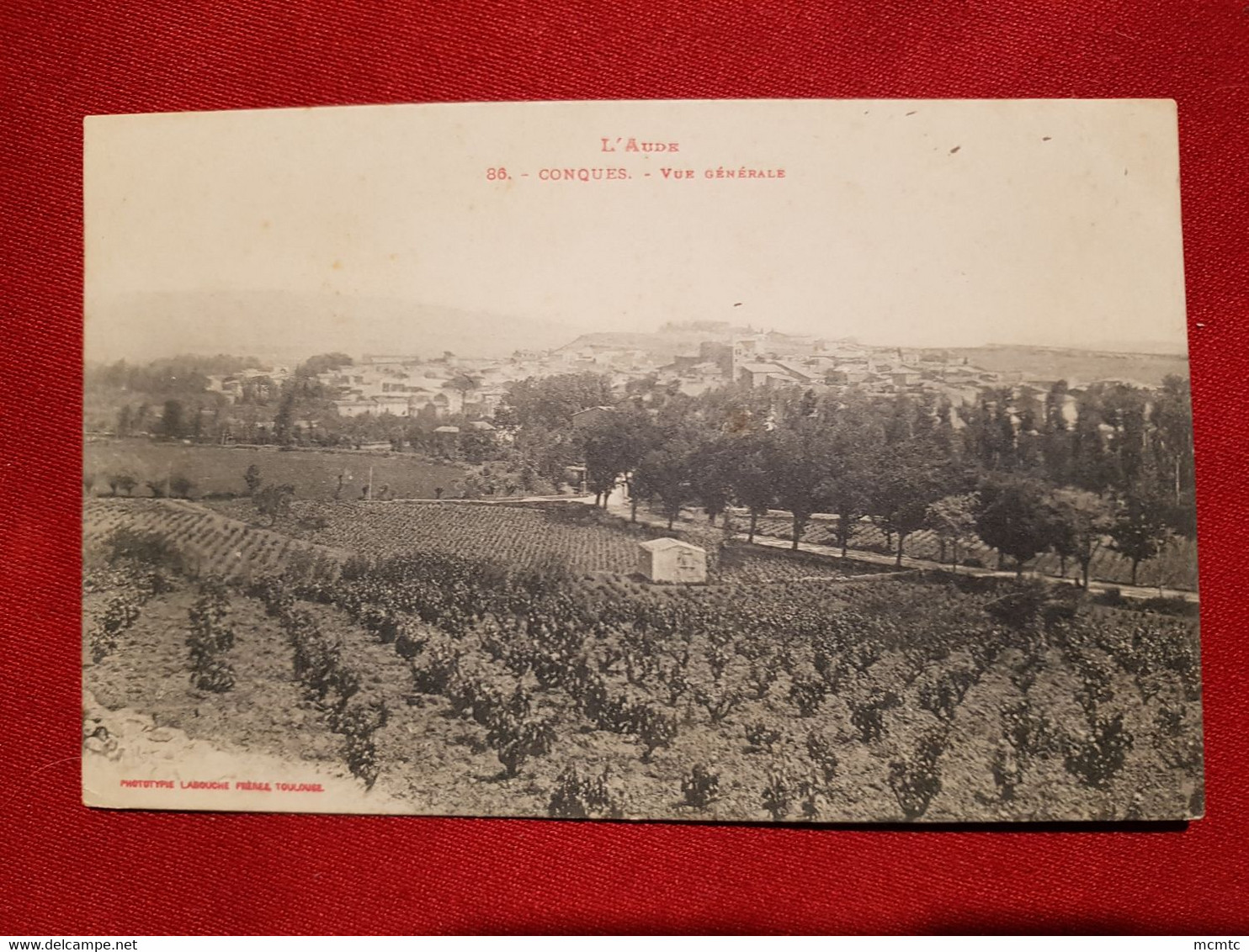 CPA -  L'Aude -  Conques - Vue Générale - Conques Sur Orbiel