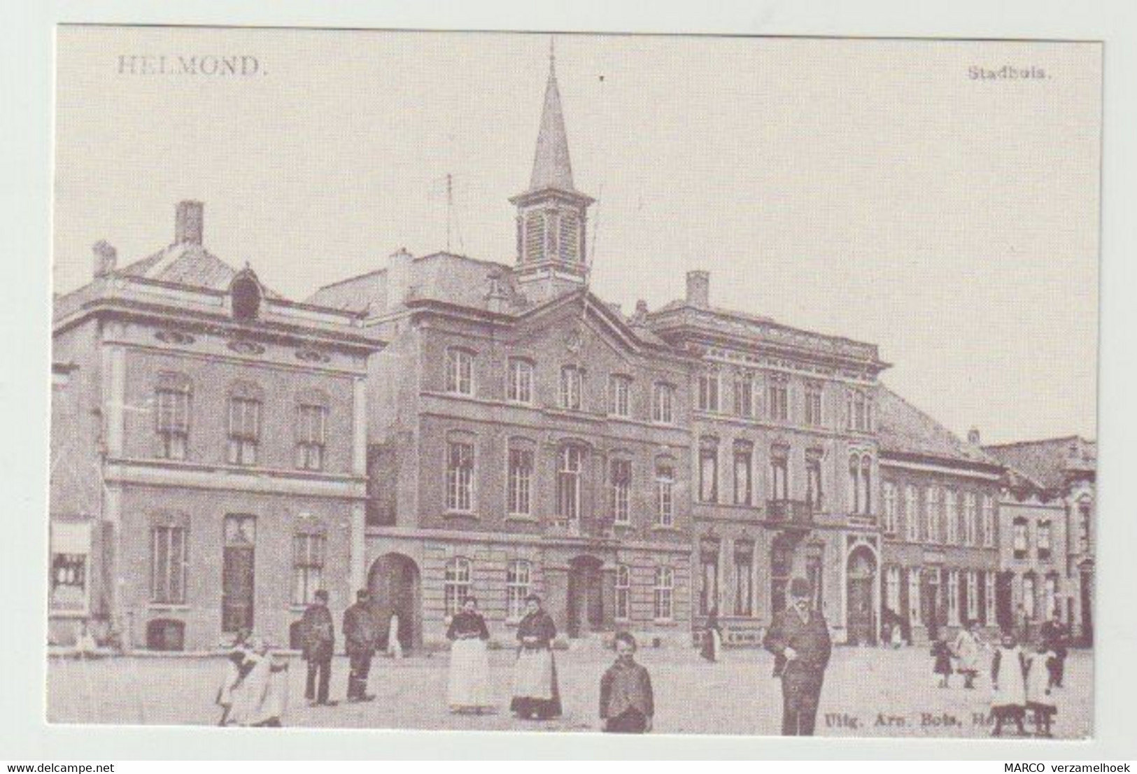 Postcard-ansichtkaart: Heruitgifte VVV Helmond (NL) Stadhuis - Helmond