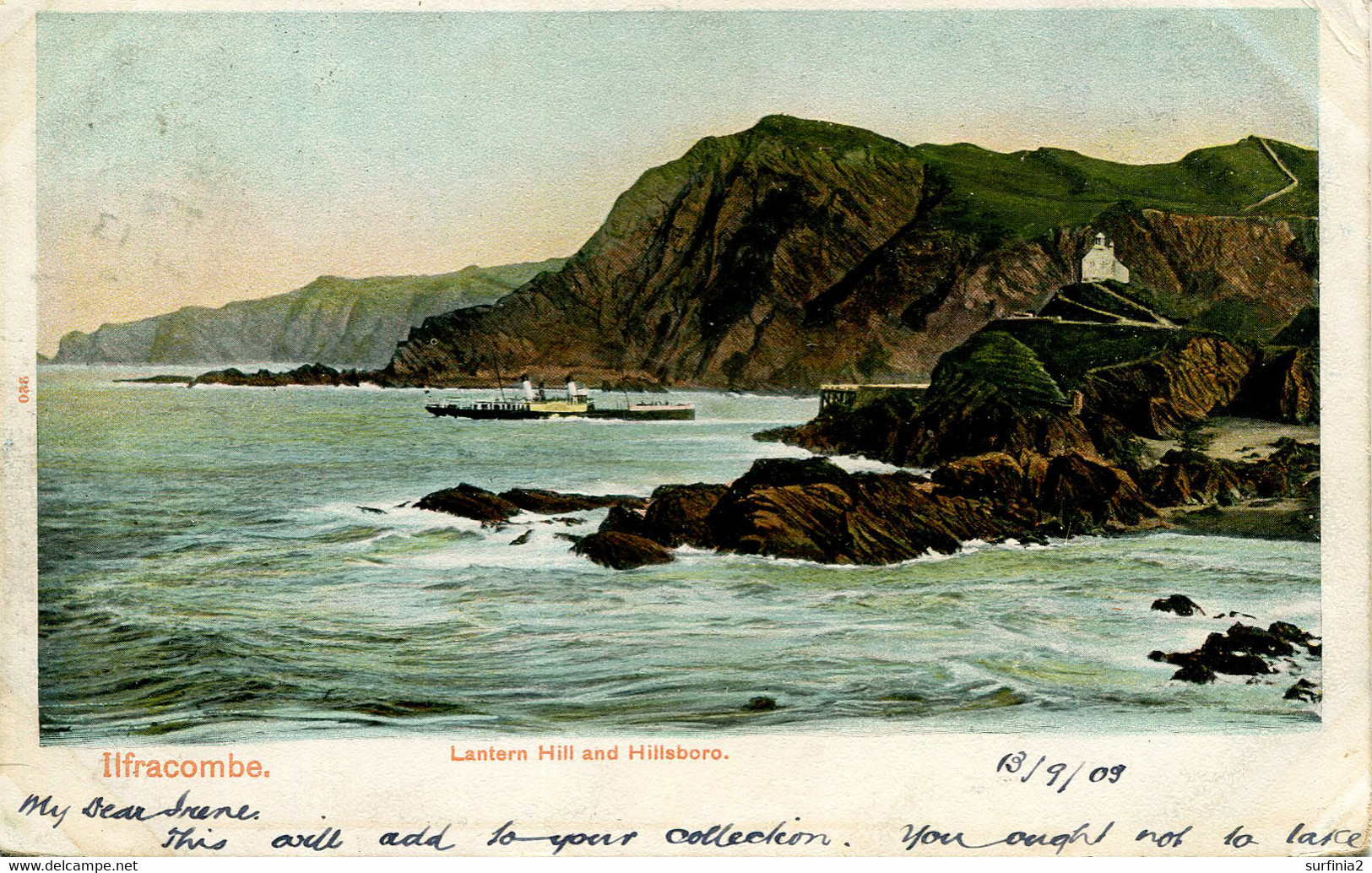 DEVON D-P - ILFRACOMBE - LANTERN HILL AND HILLSBORO 1904 Dv1534 - Ilfracombe