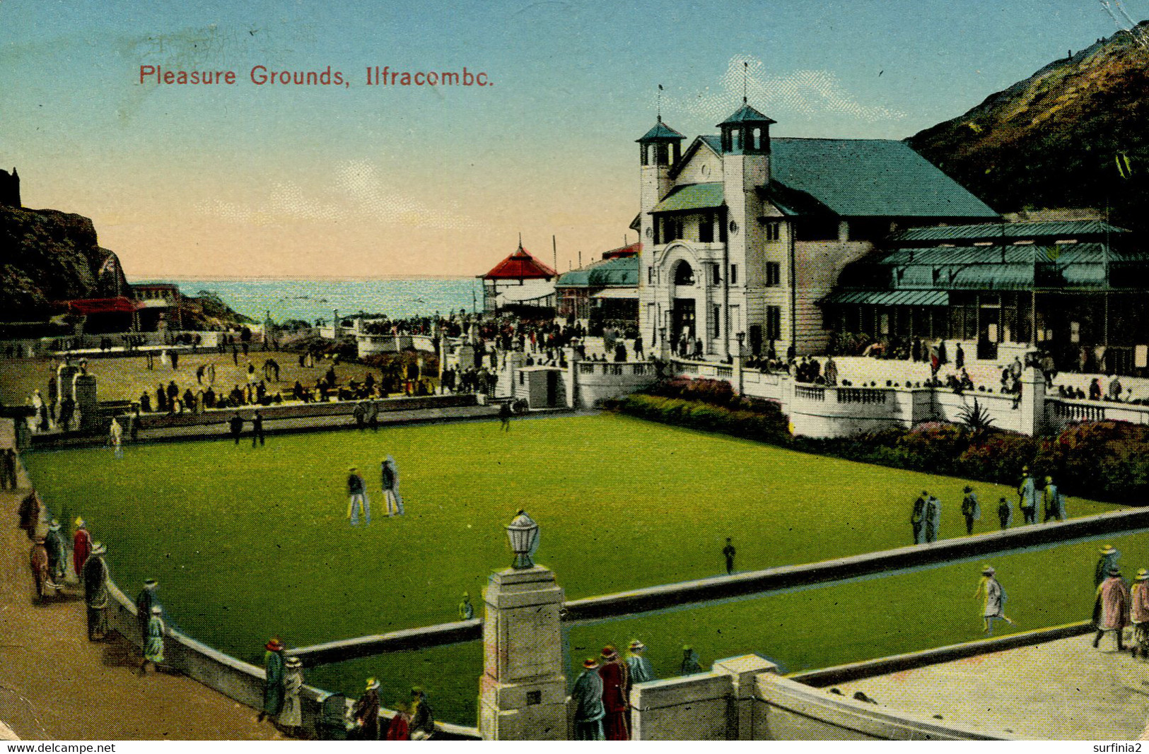 DEVON D-P - ILFRACOMBE - PLEASURE GROUNDS Dv1552 - Ilfracombe