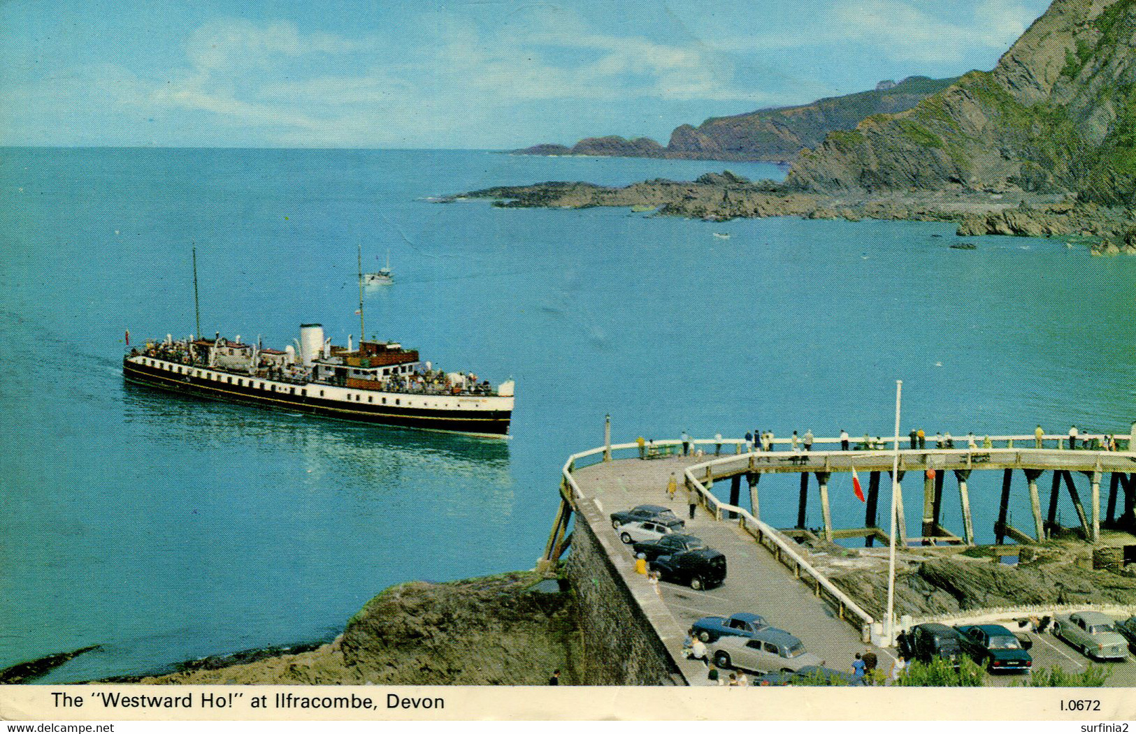 DEVON D-P - ILFRACOMBE - THE "WESTWARD HO" Dv1566 - Ilfracombe