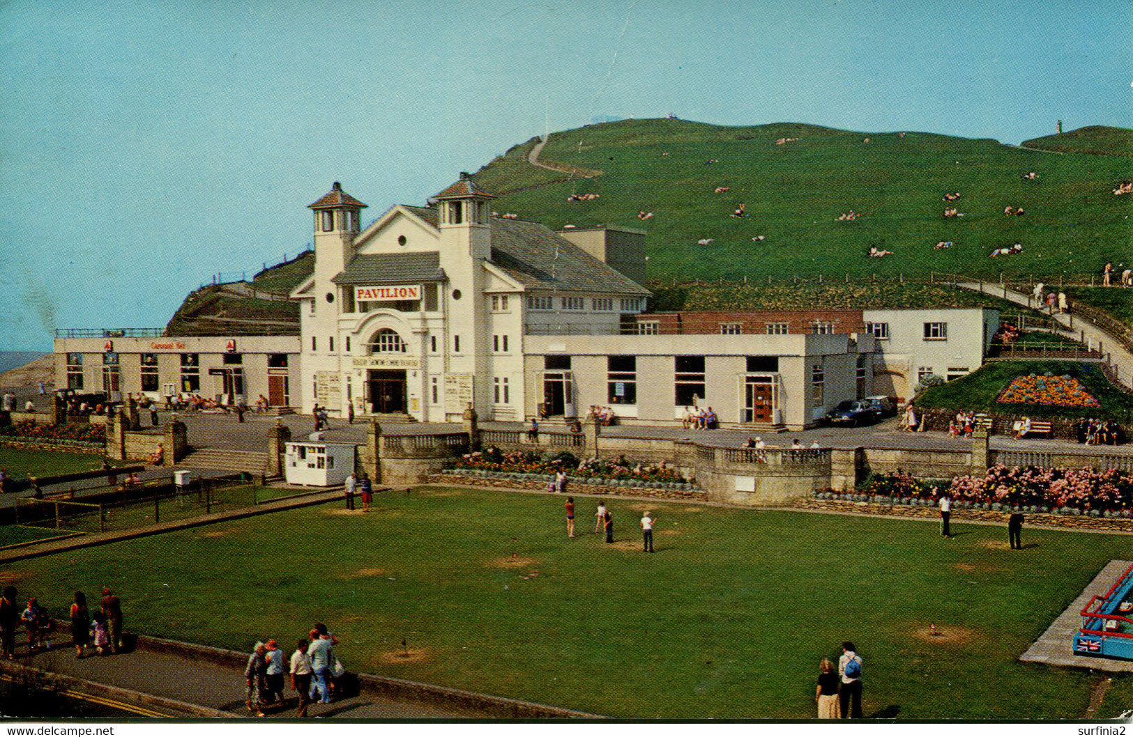 DEVON D-P - ILFRACOMBE - THE PAVILION AND ESPLANADE Dv1564 - Ilfracombe