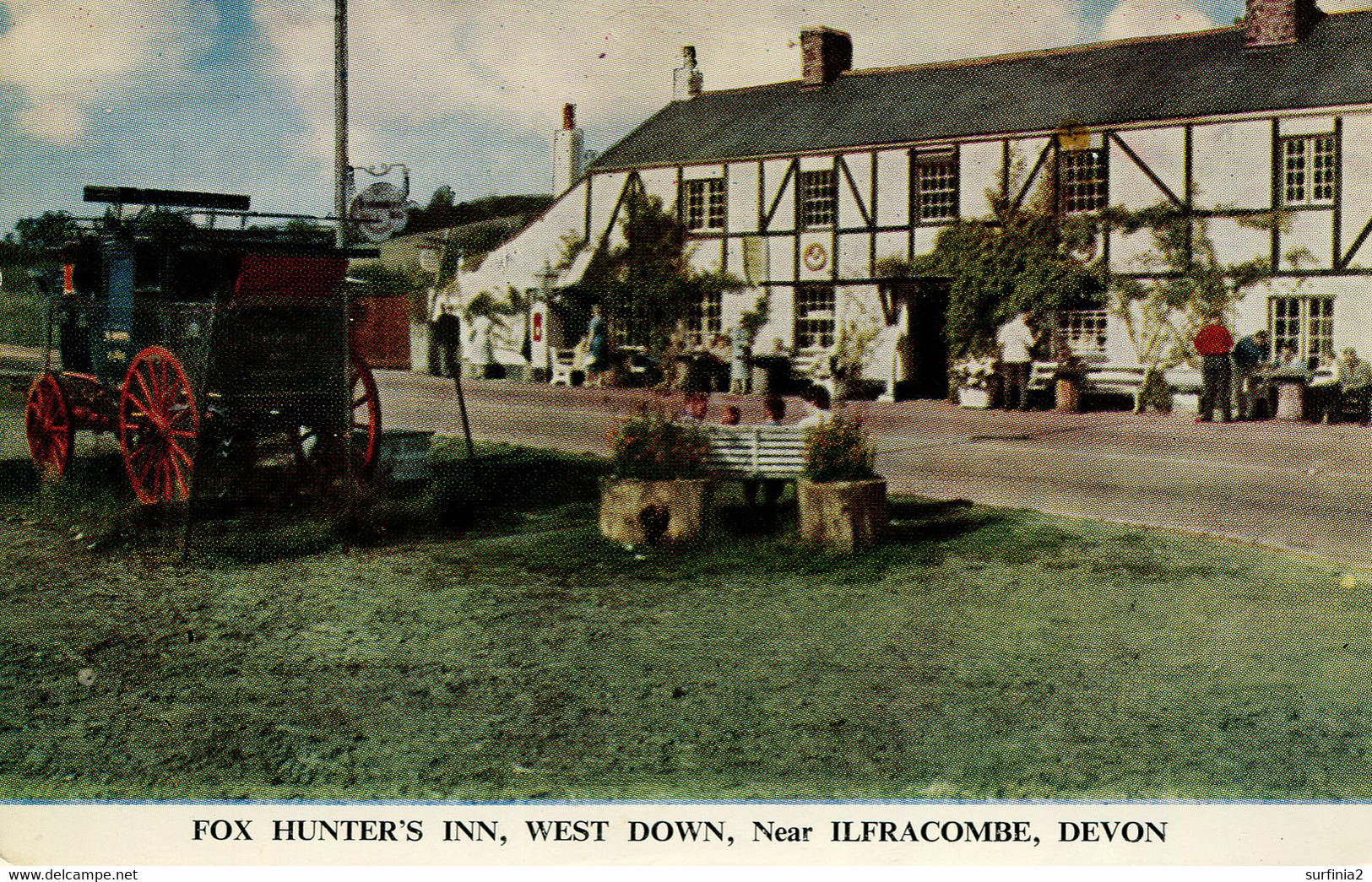 DEVON D-P - ILFRACOMBE - WEST DOWN - FOX HUNTER'S INN Dv1567 - Ilfracombe