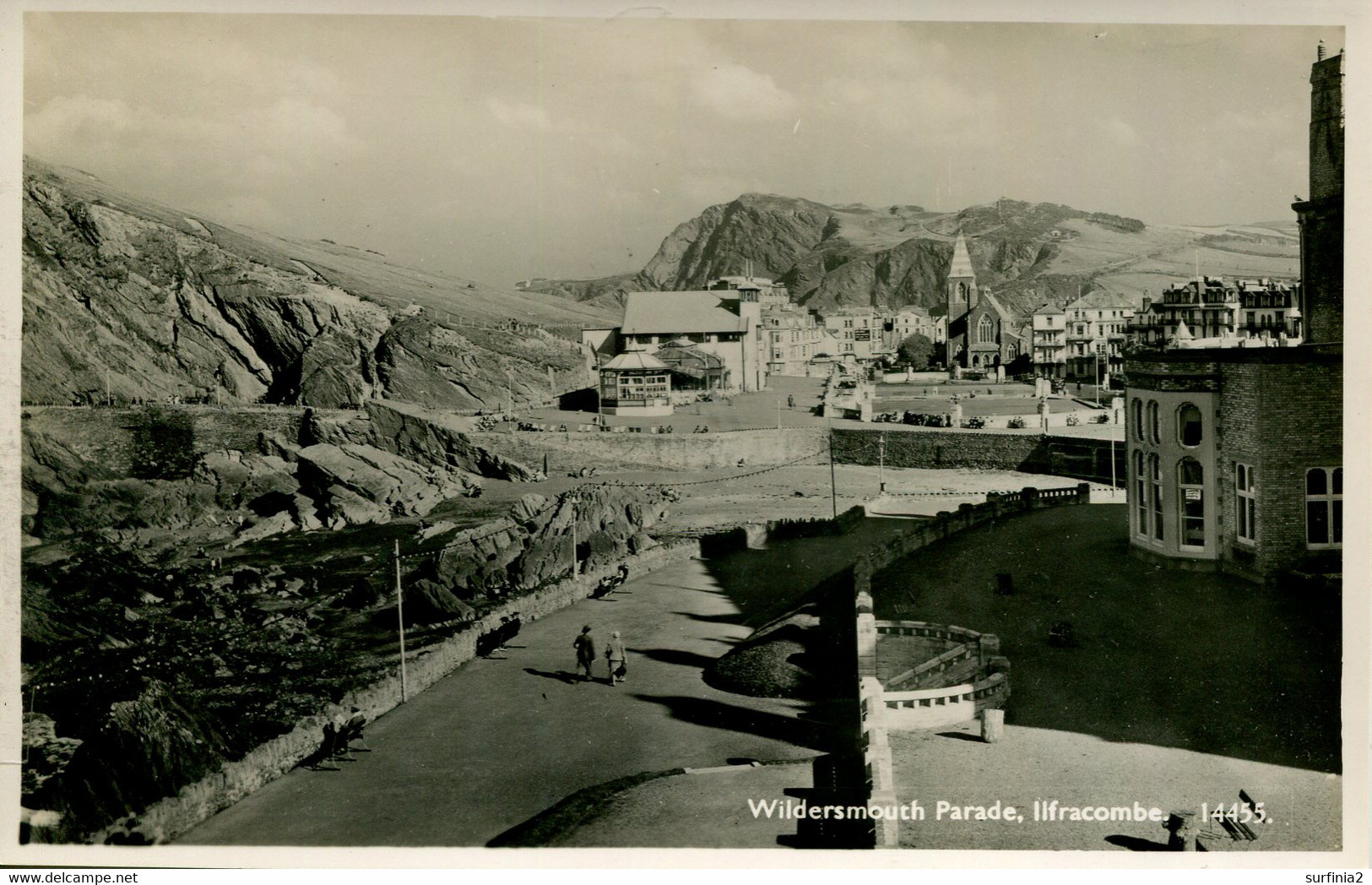 DEVON D-P - ILFRACOMBE - WILDERSMOUTH PARADE RP Dv1529 - Ilfracombe