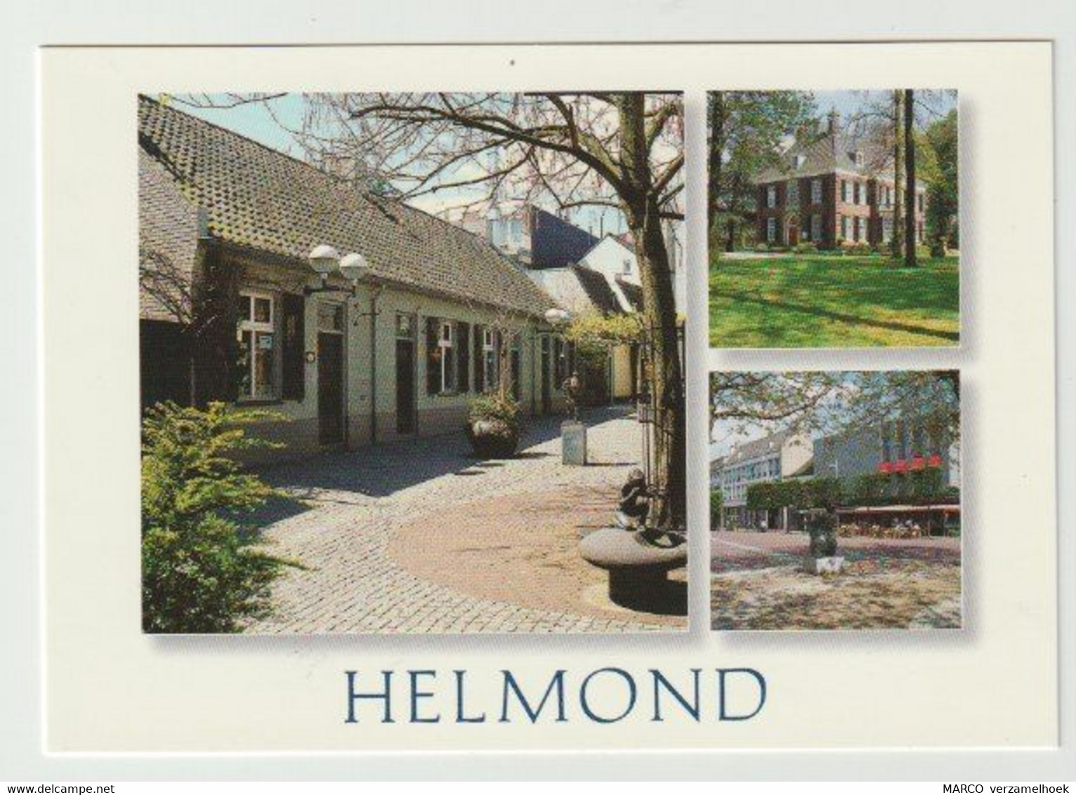 Postcard-ansichtkaart: Ketsegengske-aarle-rixtelseweg-markt Helmond (NL) - Helmond