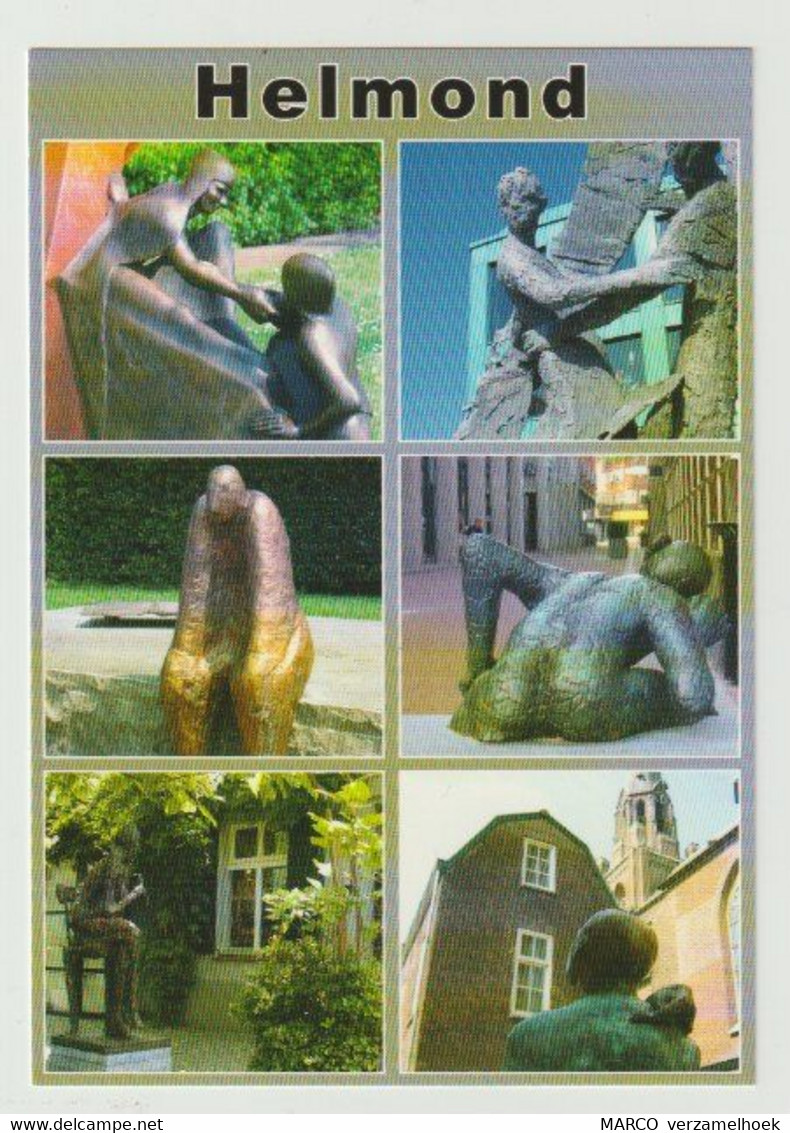 Postcard-ansichtkaart: Beeldende Kunst Helmond (NL) - Helmond