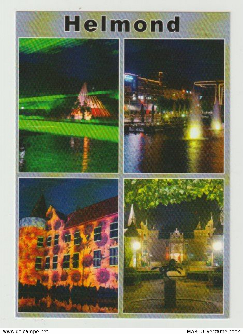 Postcard-ansichtkaart: Kasteel-havenplein Helmond (NL) - Helmond