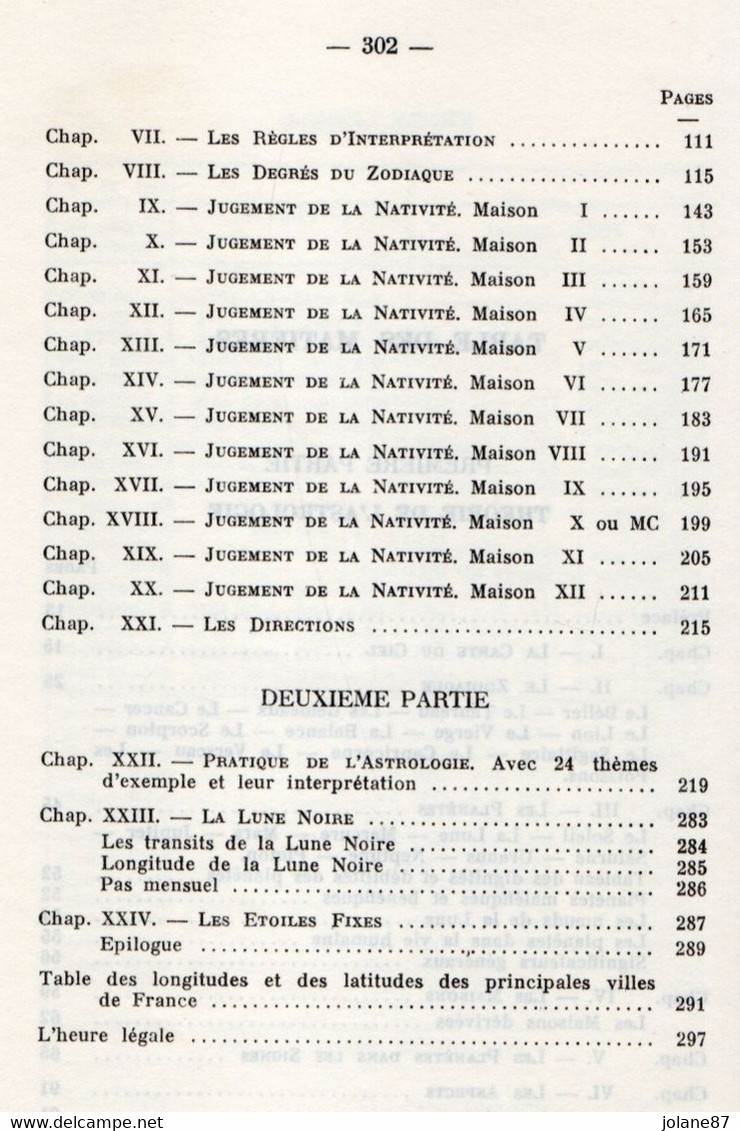 LIVRE  MANUEL COMPLET D ASTROLOGIE SCIENTIFIQUE & TRADITIONNELLE  AVEC 25 CARTES DU CIEL   HADES 1967 - Astronomie