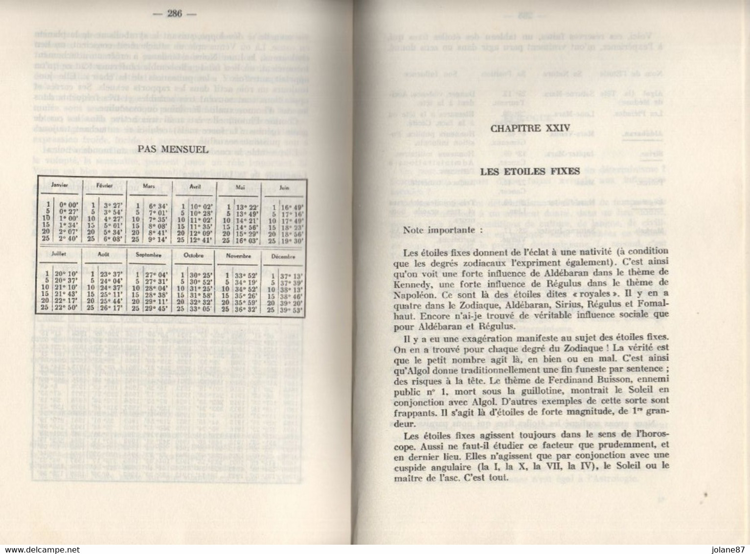 LIVRE  MANUEL COMPLET D ASTROLOGIE SCIENTIFIQUE & TRADITIONNELLE  AVEC 25 CARTES DU CIEL   HADES 1967