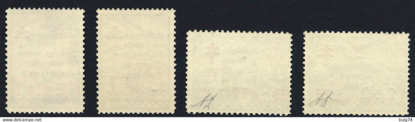 1941 OCCUPAZIONE LUBIANA  N.35-38 NUOVI** CON VARIETA' N.37e INTEGRI FIRMA ALBERTO DIENA - MNH EXTRA FINE - Lubiana