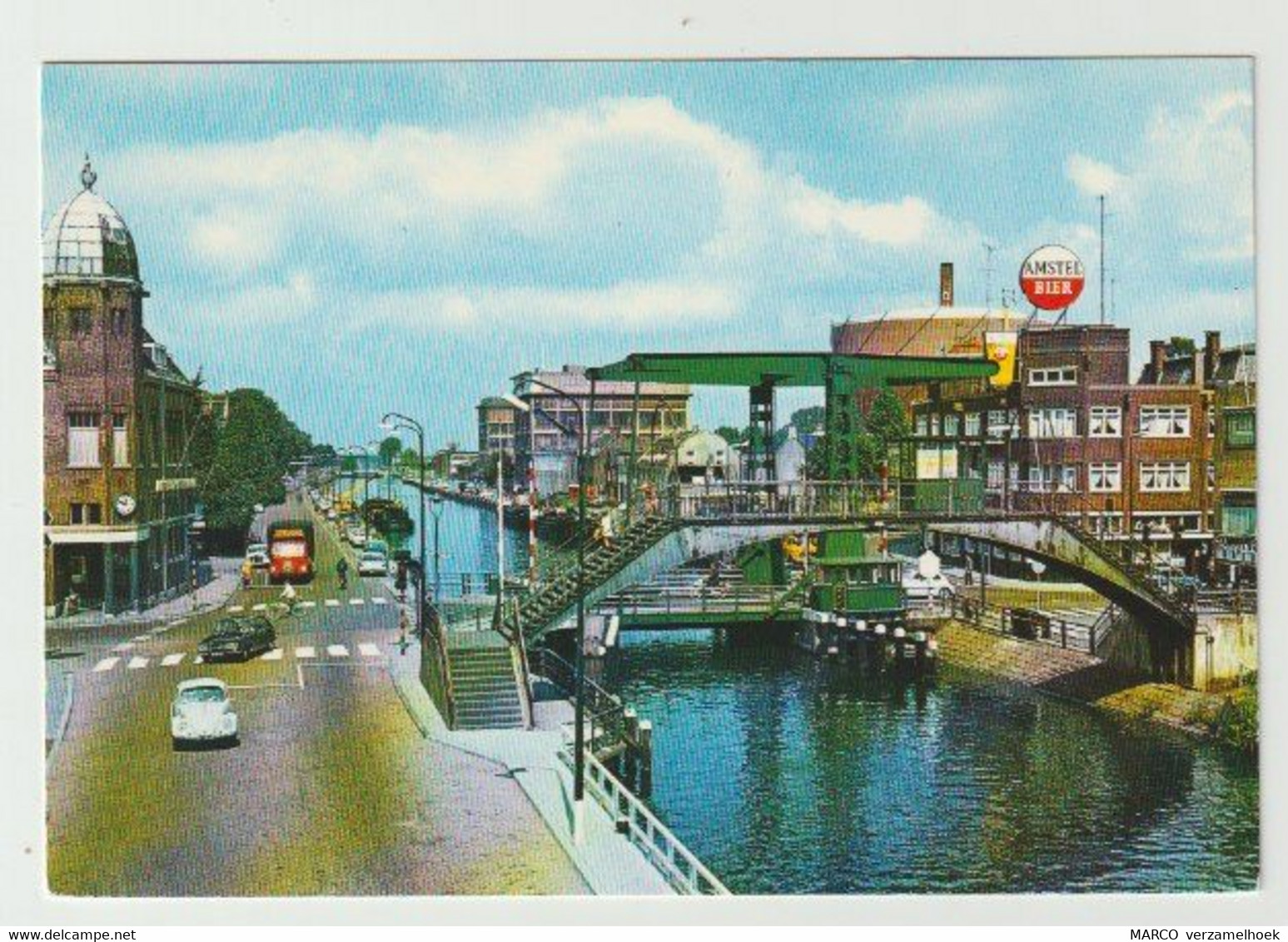 Postcard-ansichtkaart: Zuid Willemsvaart-veestraatbrug Helmond (NL) - Helmond