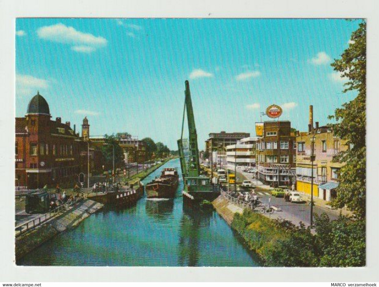 Postcard-ansichtkaart: Zuid Willemsvaart-veestraatbrug Helmond (NL) - Helmond