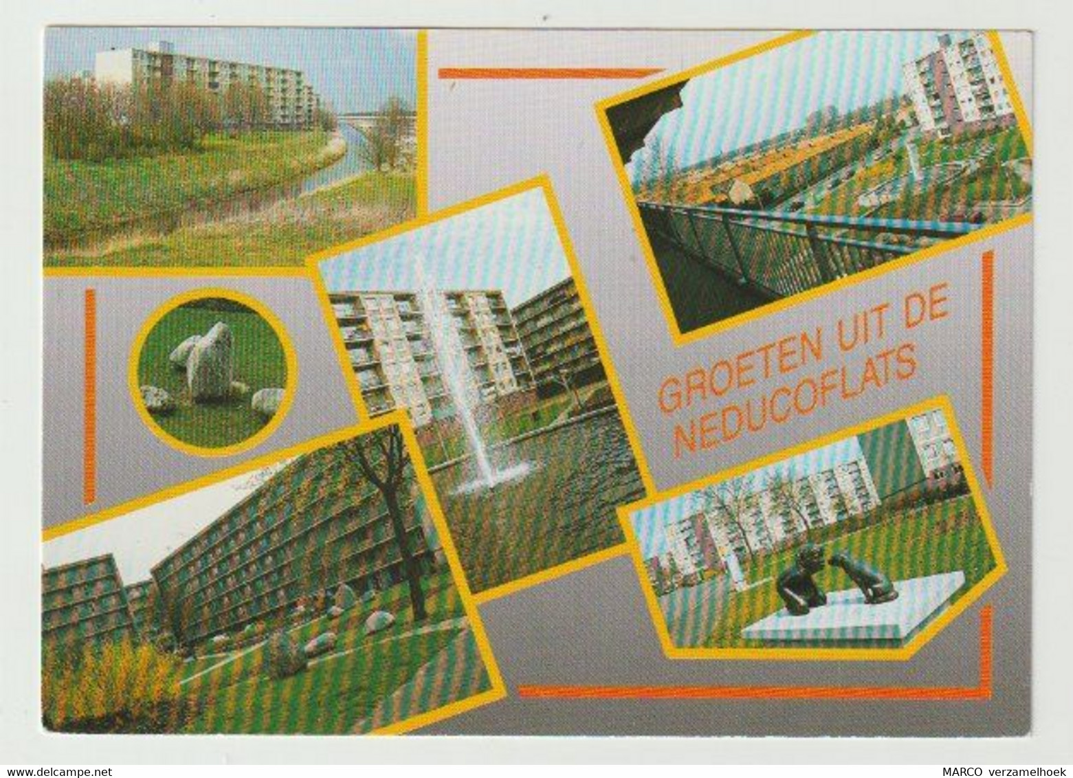 Postcard-ansichtkaart: 25 Jaar NEDUCO-flats Helmond (NL) 1992 - Helmond