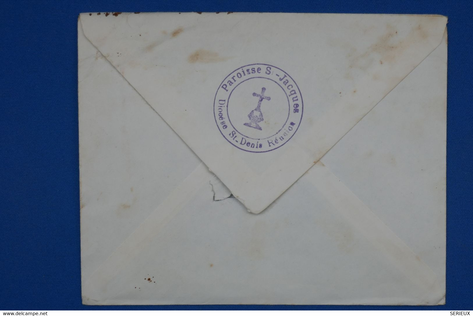 S17 LA REUNION BELLE LETTRE 1966 ST DENIS POUR FORGE   SUISSE + AFFRANCHISSEMENT PLAISANT - Lettres & Documents