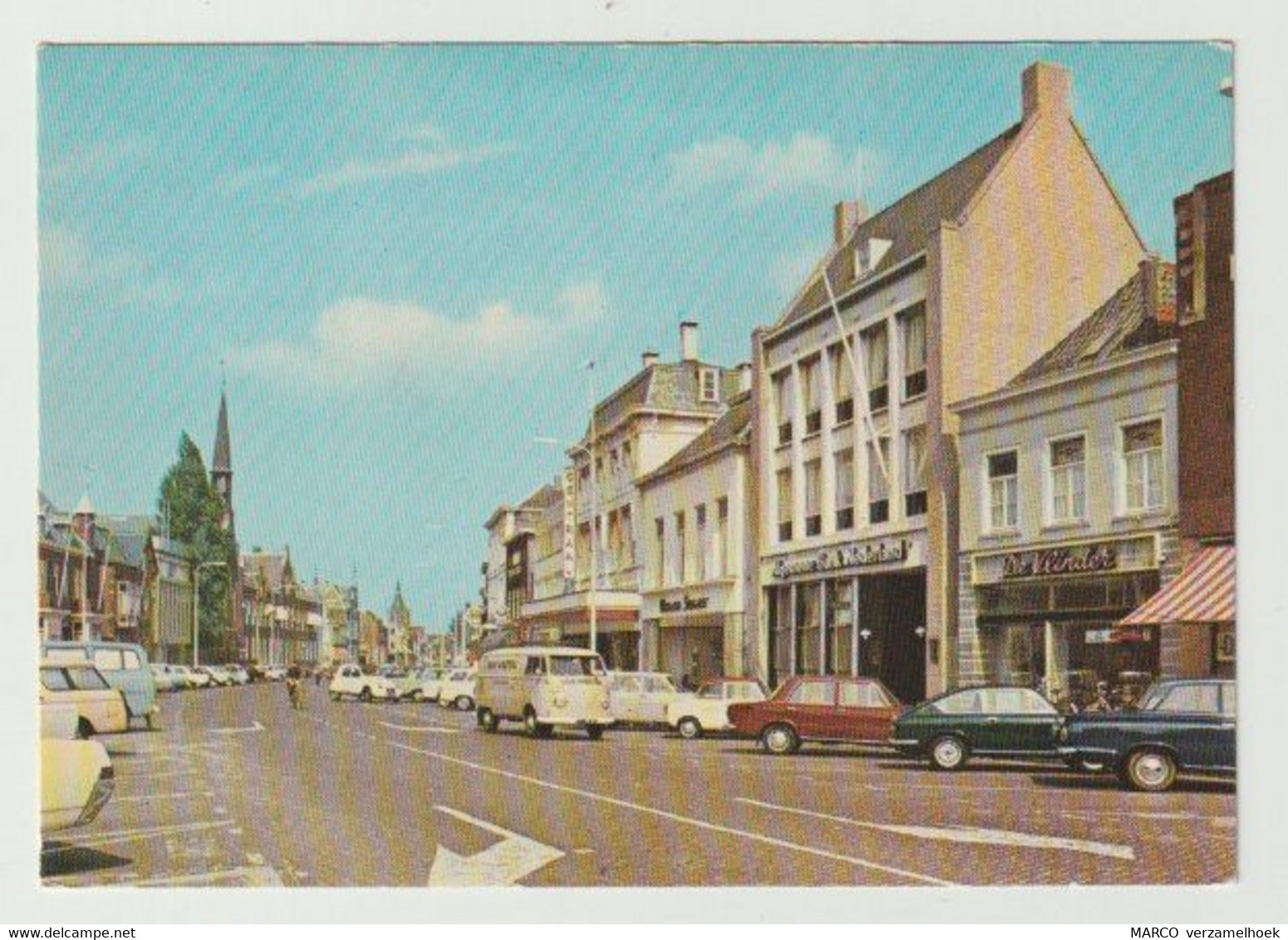 Postcard-ansichtkaart: Markt-centrum Helmond (NL) 1967 - Helmond