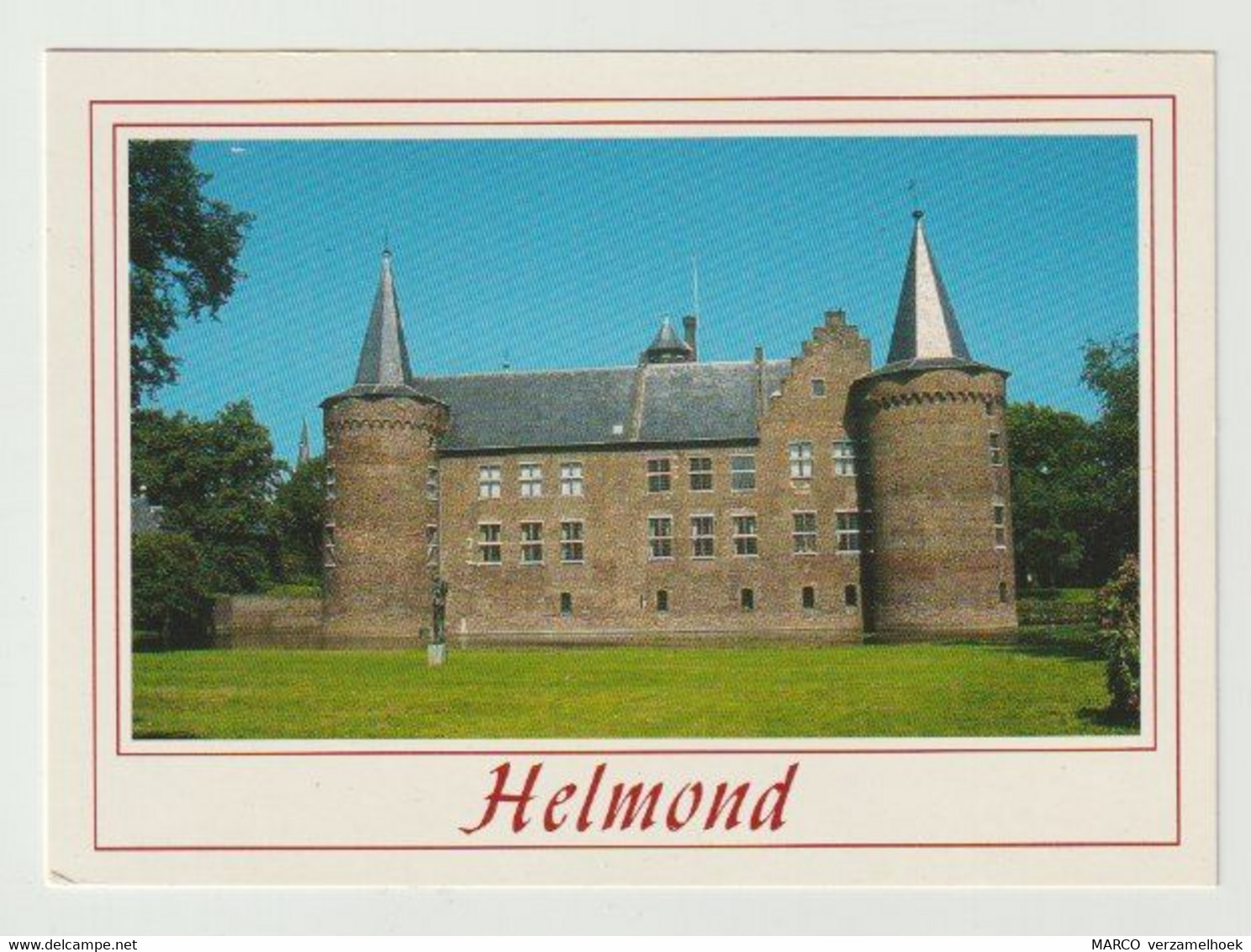 Postcard-ansichtkaart: Kasteel Raadhuis-museum Helmond (NL) - Helmond