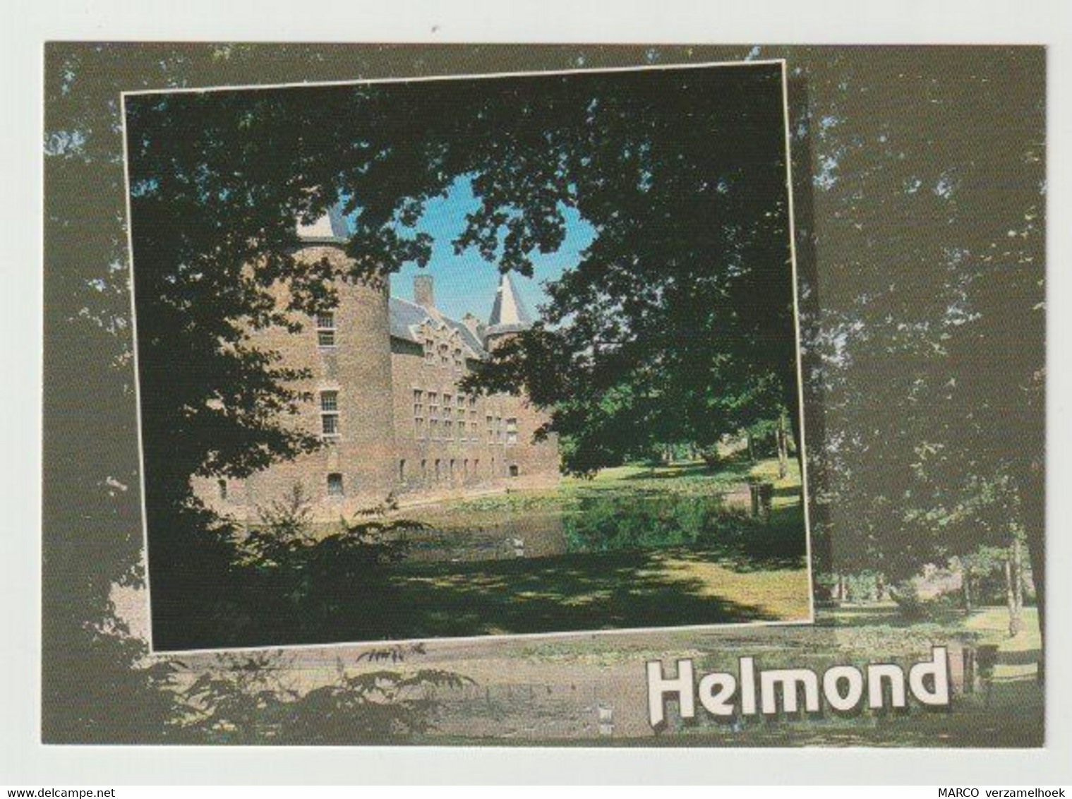 Postcard-ansichtkaart: Kasteel Raadhuis-museum Helmond (NL) 1995 - Helmond