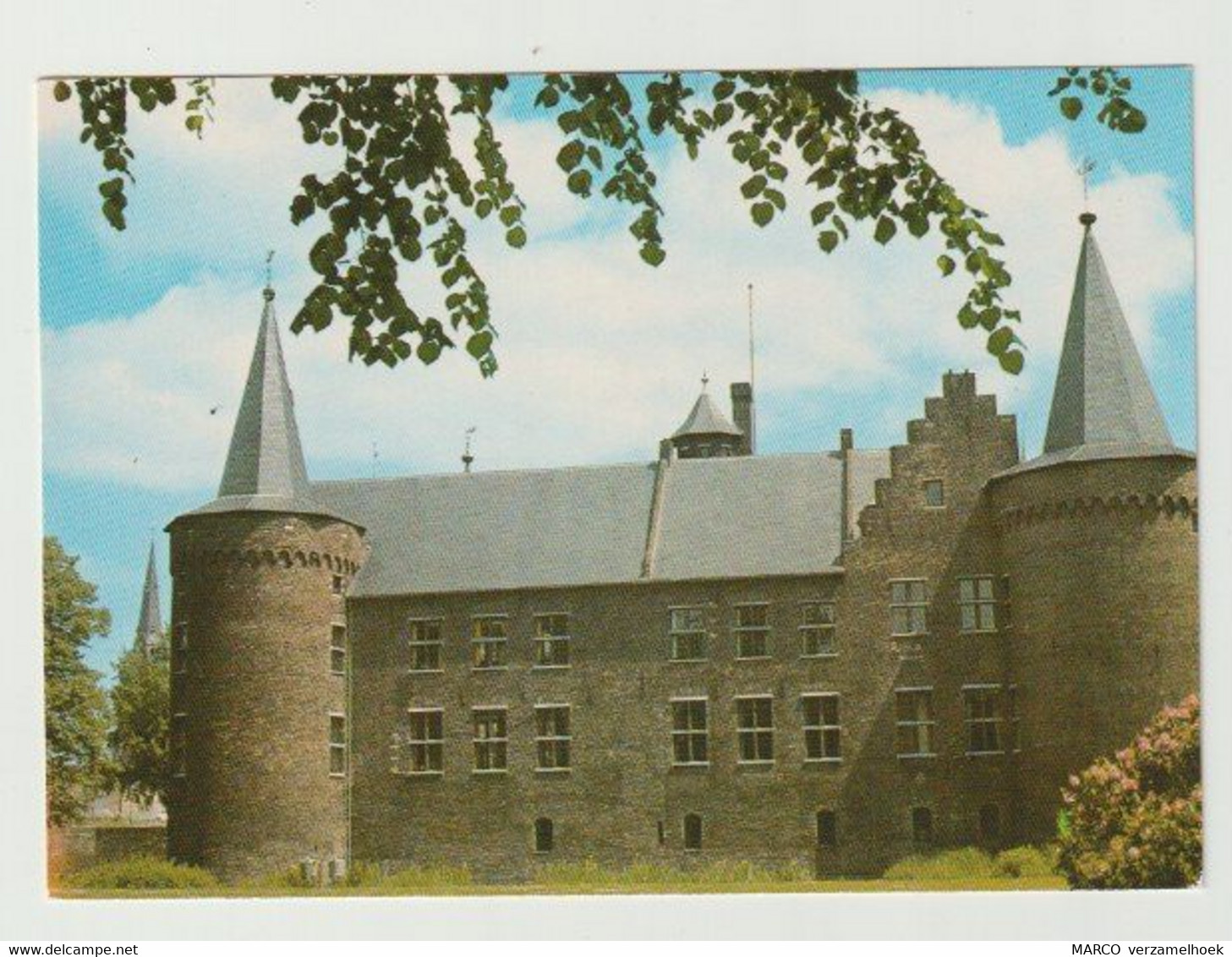 Postcard-ansichtkaart: Kasteel Raadhuis-museum Helmond (NL) 1974 - Helmond