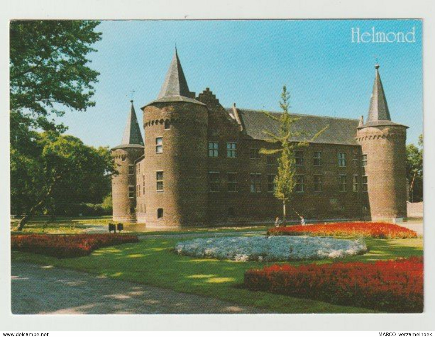 Postcard-ansichtkaart: Kasteel Raadhuis-museum Helmond (NL) - Helmond