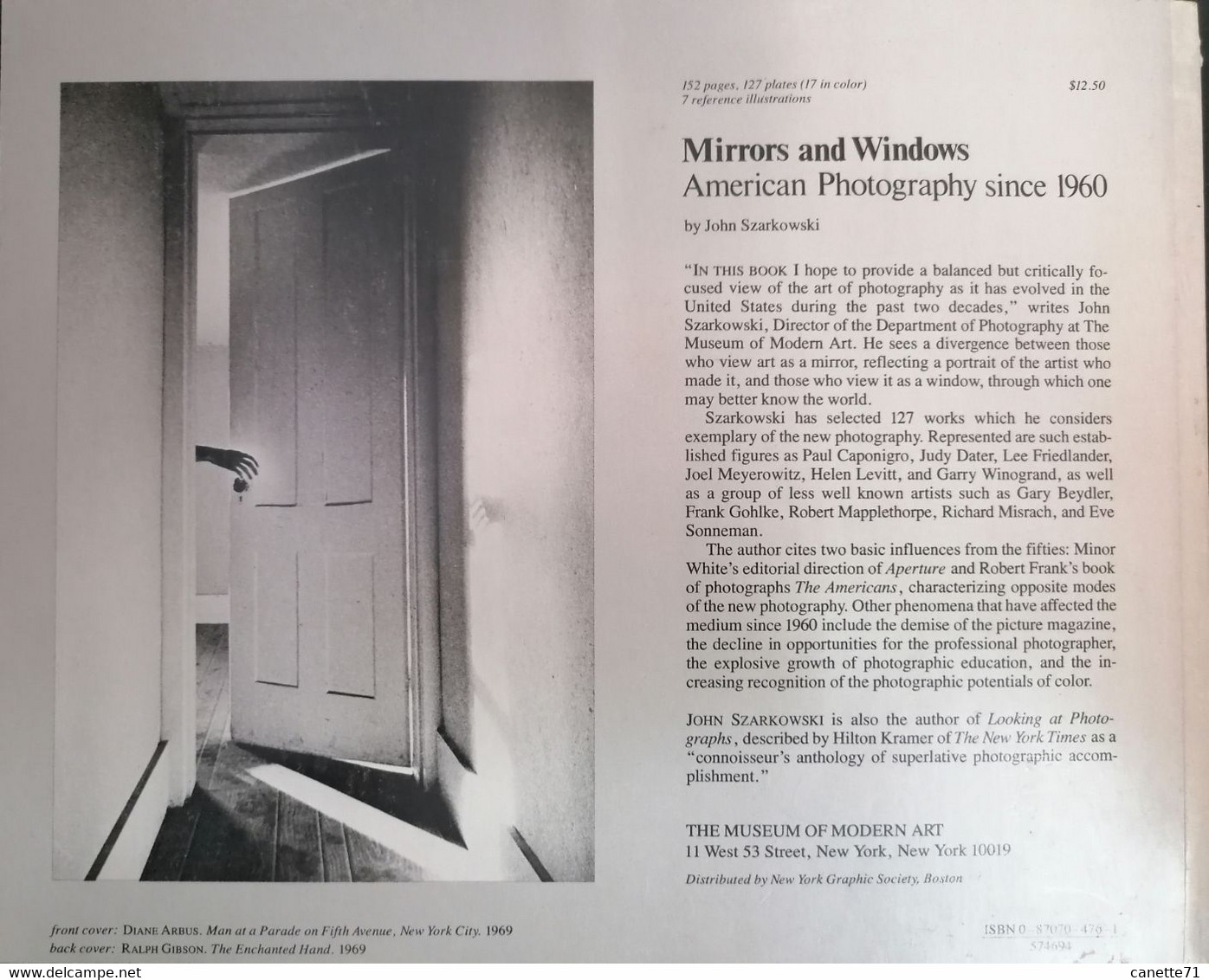 John Szarkowski Mirrors And Windows American Photography Since 1960 - Fotografia