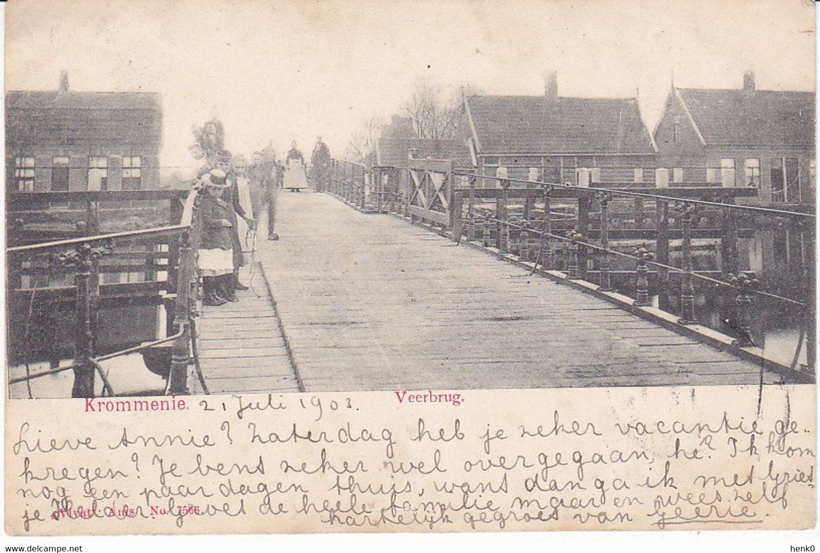 Krommenie Veerbrug Vivat No. 7566 K3039 - Krommenie