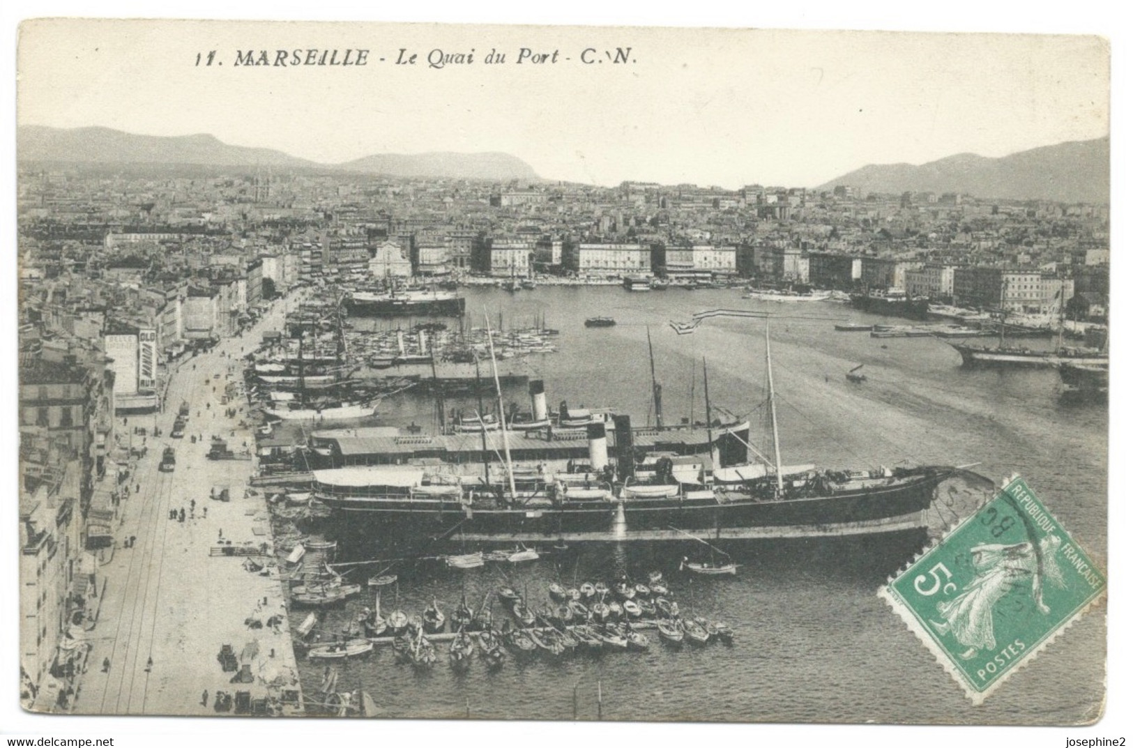 Marseille -Le Quai Du Port - Vieux Port, Saint Victor, Le Panier