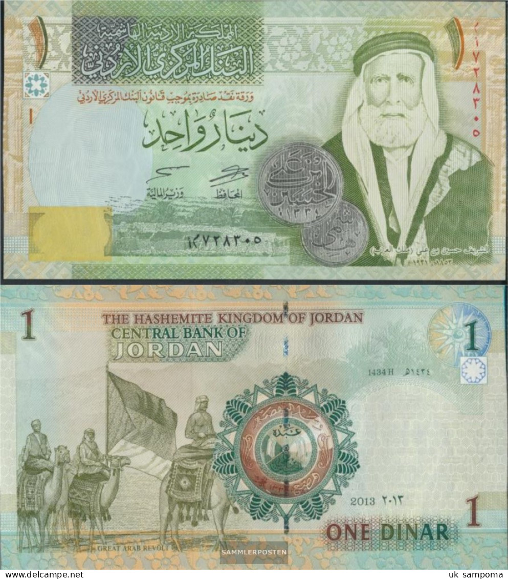 Jordan Pick-number: 34g Uncirculated 2013 1 Dinar - Jordan