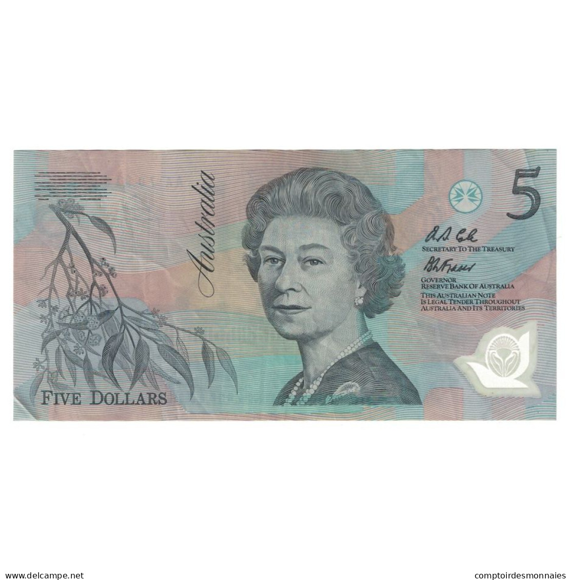 Billet, Australie, 5 Dollars, 1992, KM:50a, SUP - 1974-94 Australia Reserve Bank (paper Notes)