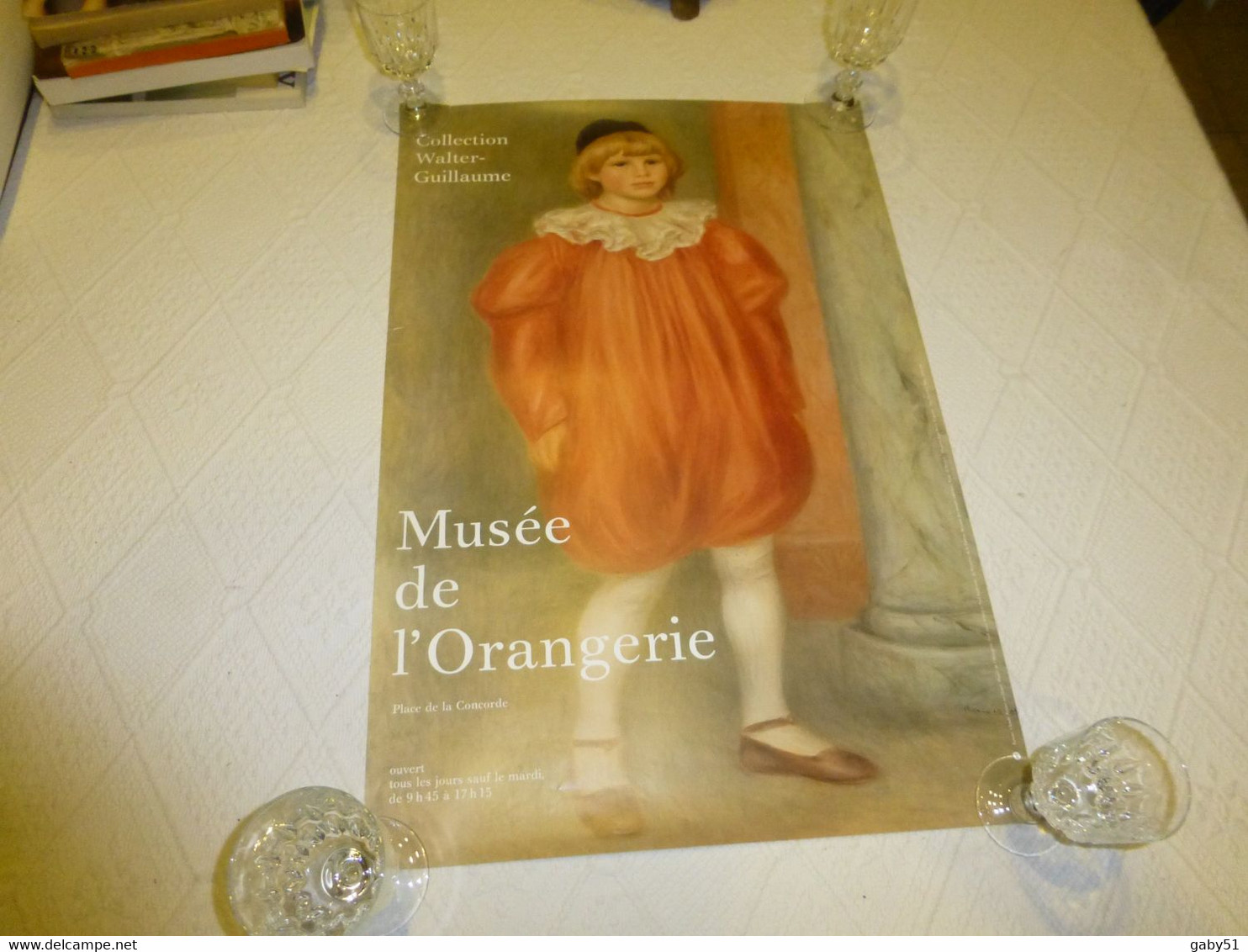 Affiche Walter-Guillaume, Orangerie, Renoir  ; R12 - Afiches