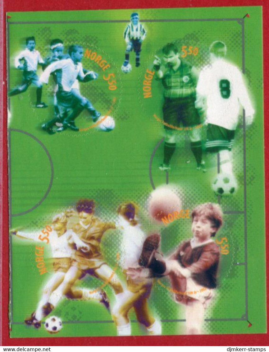 NORWAY 2002 Centenary Of Football League Ex Booklet MNH / **.  Michel 1426-29 - Neufs