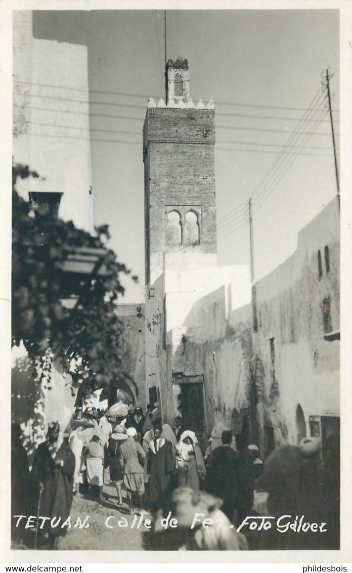 MAROC  TETUAN Tanger Calle Del Fez - Tanger