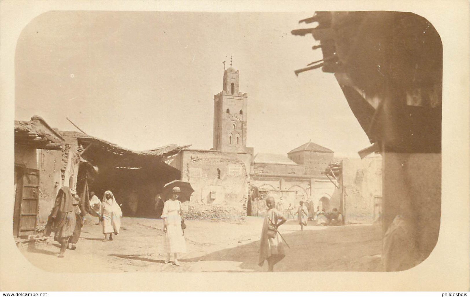 MAROC  TETUAN Tanger Lot 2 Cartes Photos - Tanger