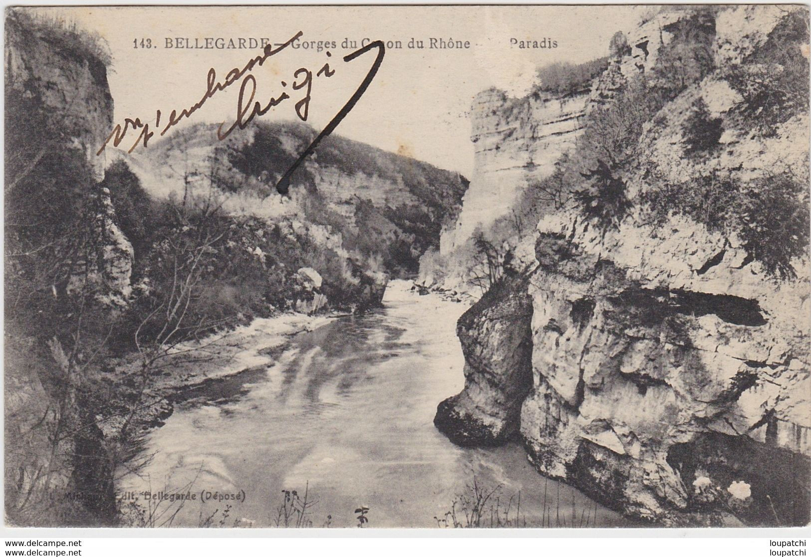 BELLEGARDE Gorges Du Canon Du Rhone Le Paradis - Bellegarde-sur-Valserine