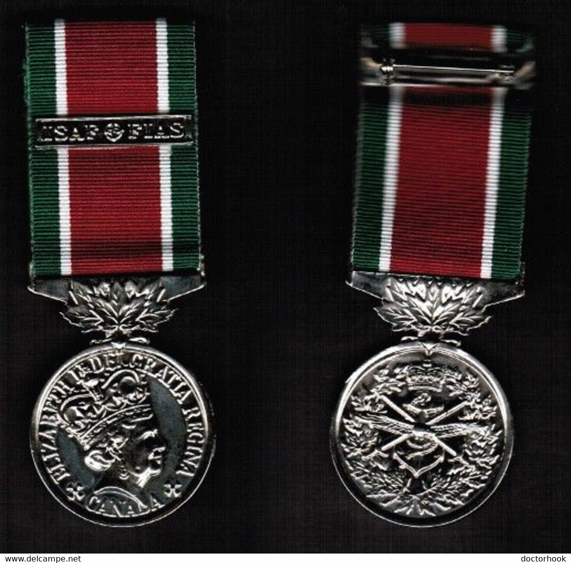 CANADA  I.S.A.F. SERVICE MEDAL (T-117) - Other & Unclassified