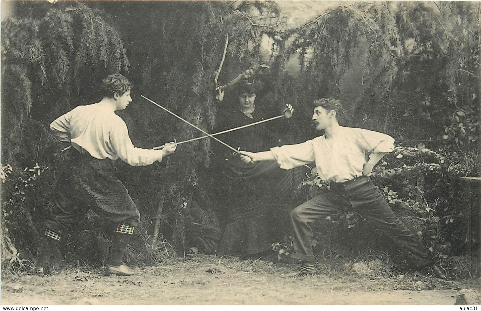 Sports - Escrime - Femmes - Femme - Hommes - Bon état Général - Escrime