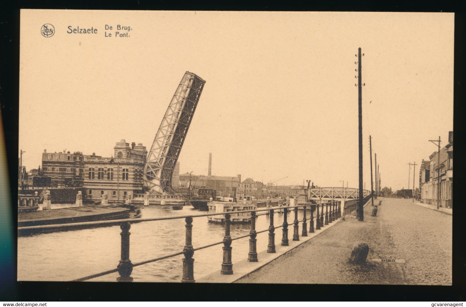 ZELZATE   DE  BRUG   2 SCANS - Zelzate