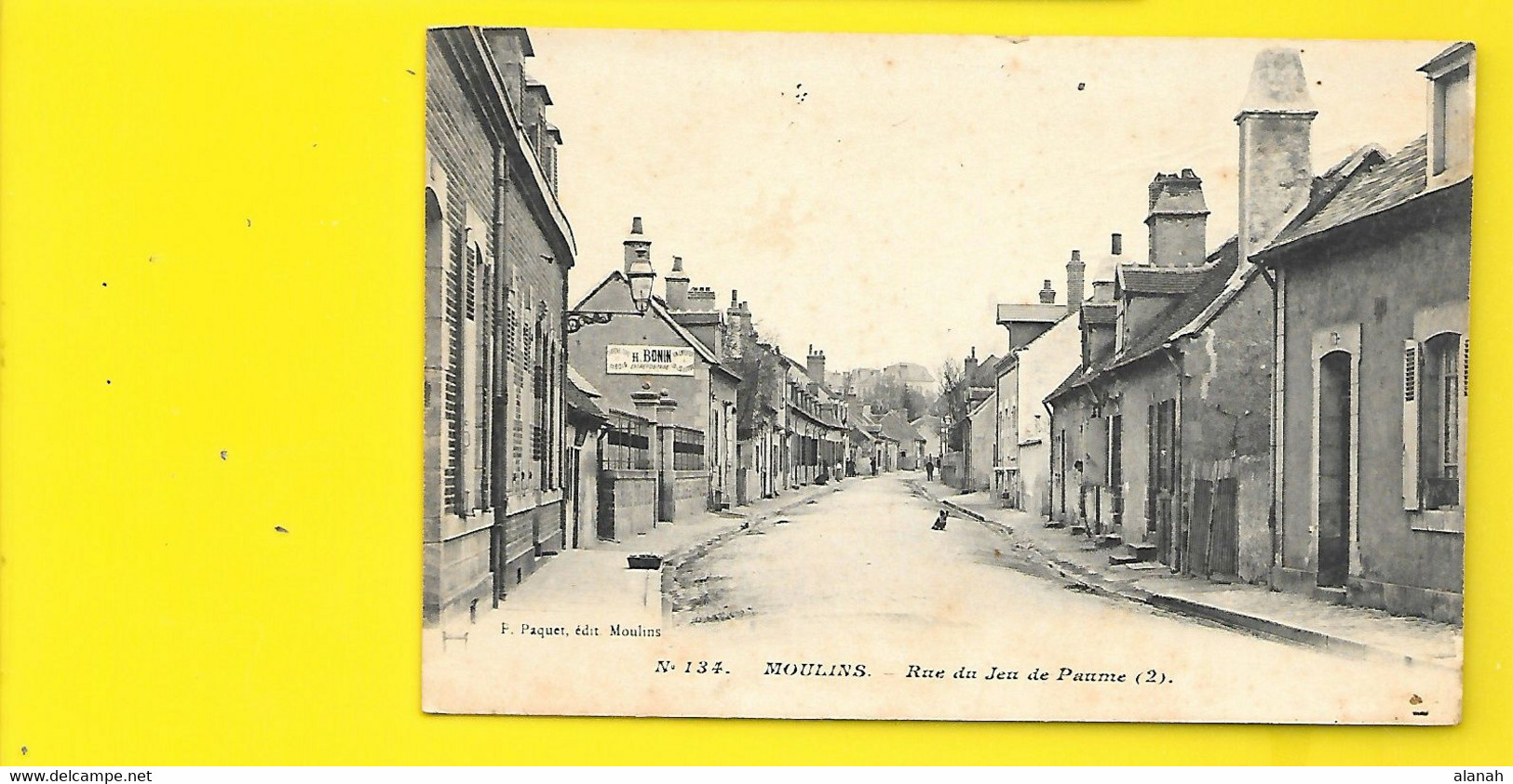 MOULINS Rue Du Jeu De Paume (Paquet) Allier (03) - Moulins