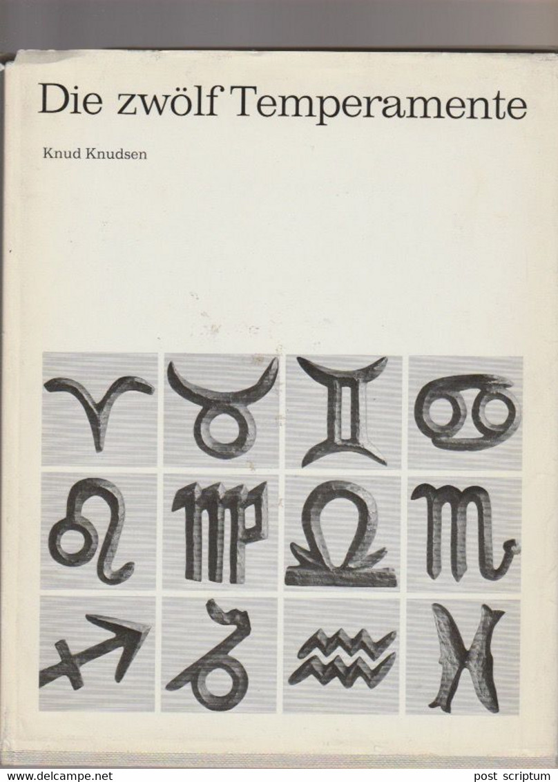Livre -  En Allemand - Die Zwölf Temperamente Von Knud Knudsen - Peinture & Sculpture