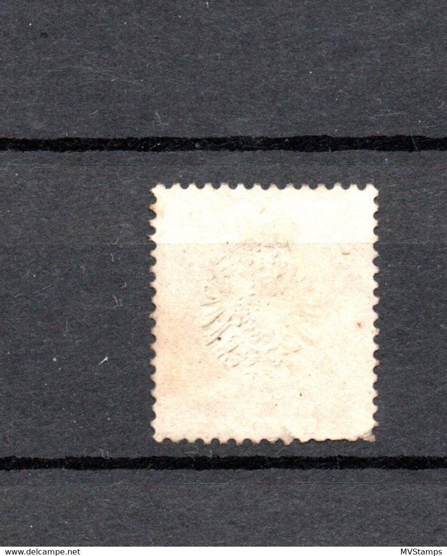 Germany 1872 Old Eagle Stamp (Michel 16) Unused(no Gum) - Neufs